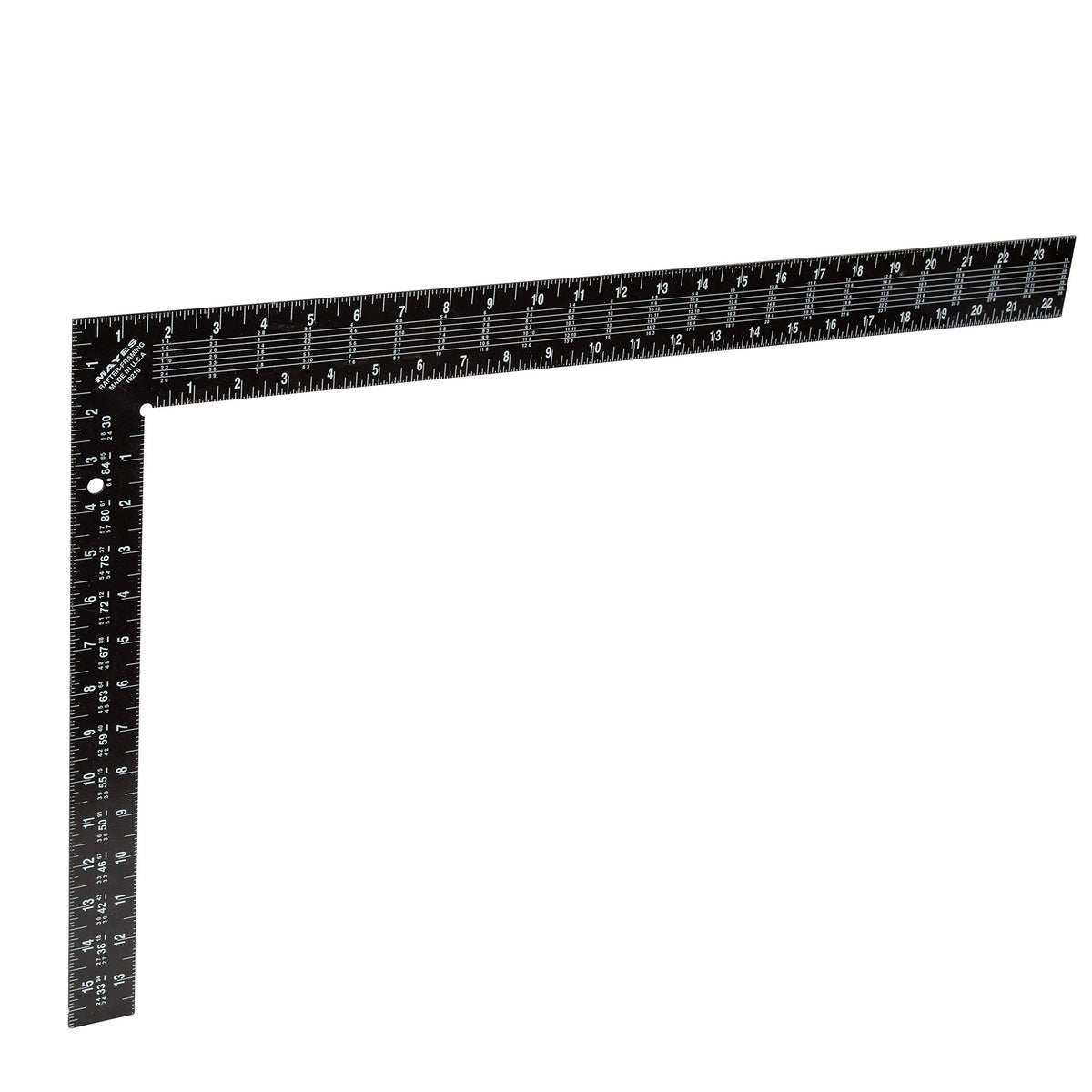 Mayes 10219 Rafter Square In High Visibility Steel (16 Inch X 24 Inch)