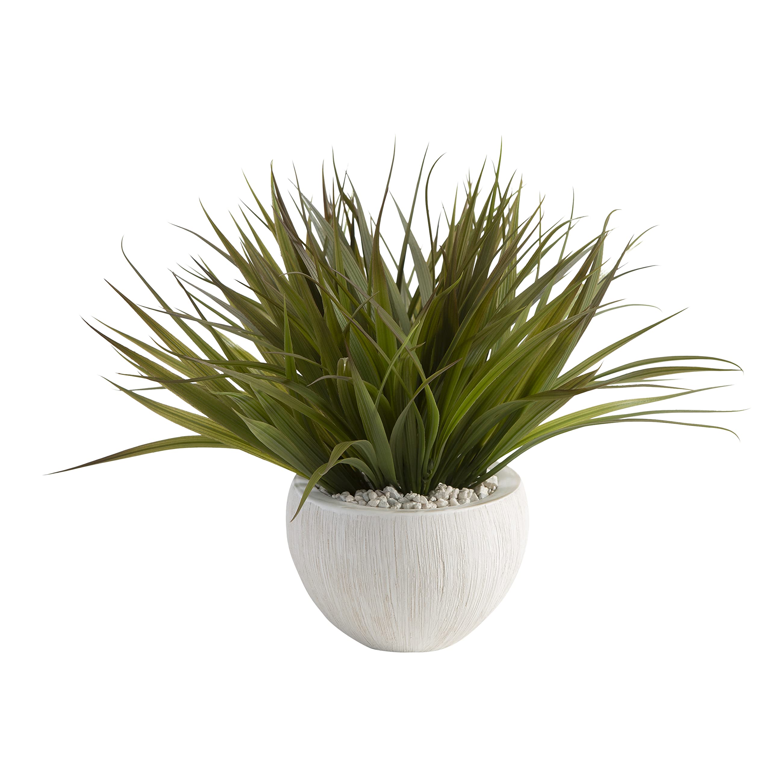 Wild Grass in White Ezra Bowl