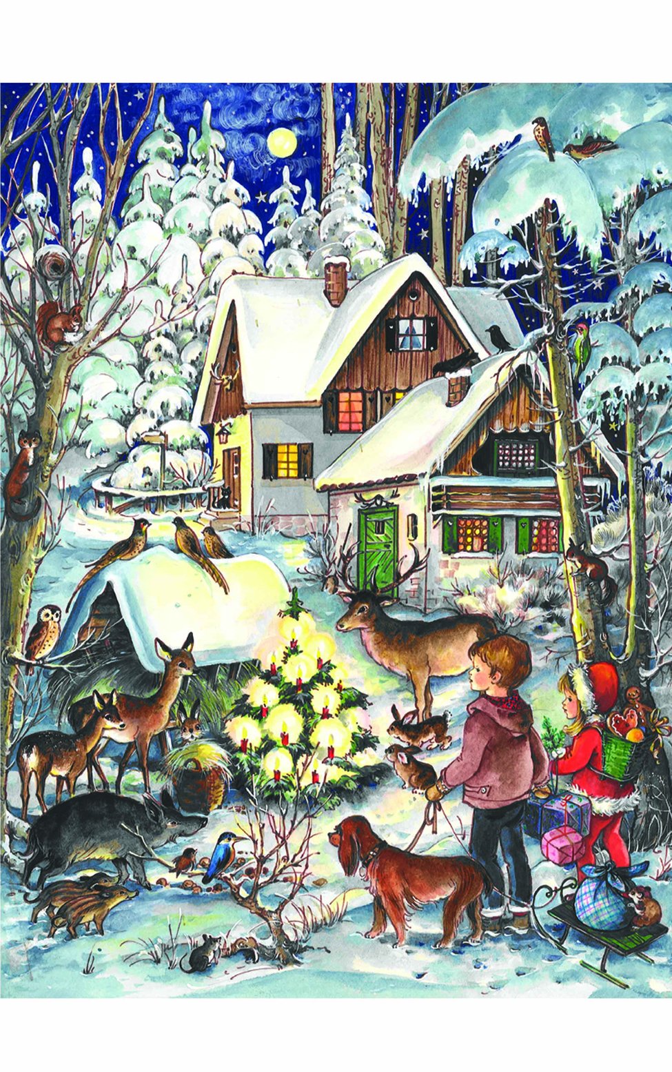 ADVENT SM COTTAGE/KIDS EACH