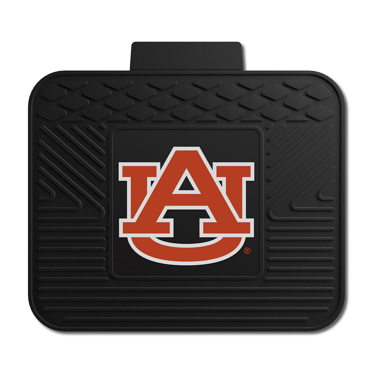Fanmats 10085 Auburn Tigers Back Row Utility Car Mat - 1 Piece - 14In. X 17In., All Weather Protection, Universal Fit, Molded Te