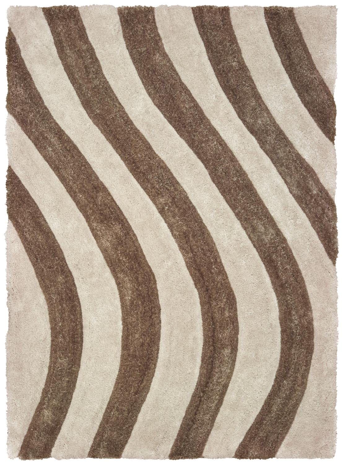 United Weavers Finesse Streamer Beige Area Rug  53 X 72