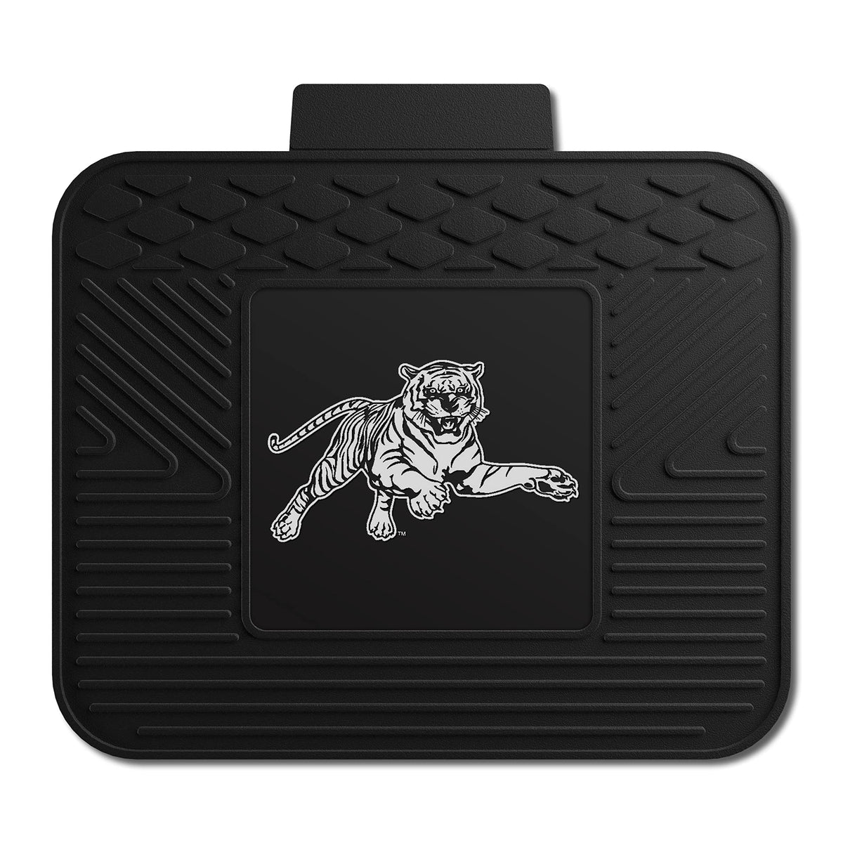 Fanmats 12926 Jackson State Tigers Back Row Utility Car Mat - 1 Piece - 14In X 17In, All Weather Protection, Universal Fit, Mold