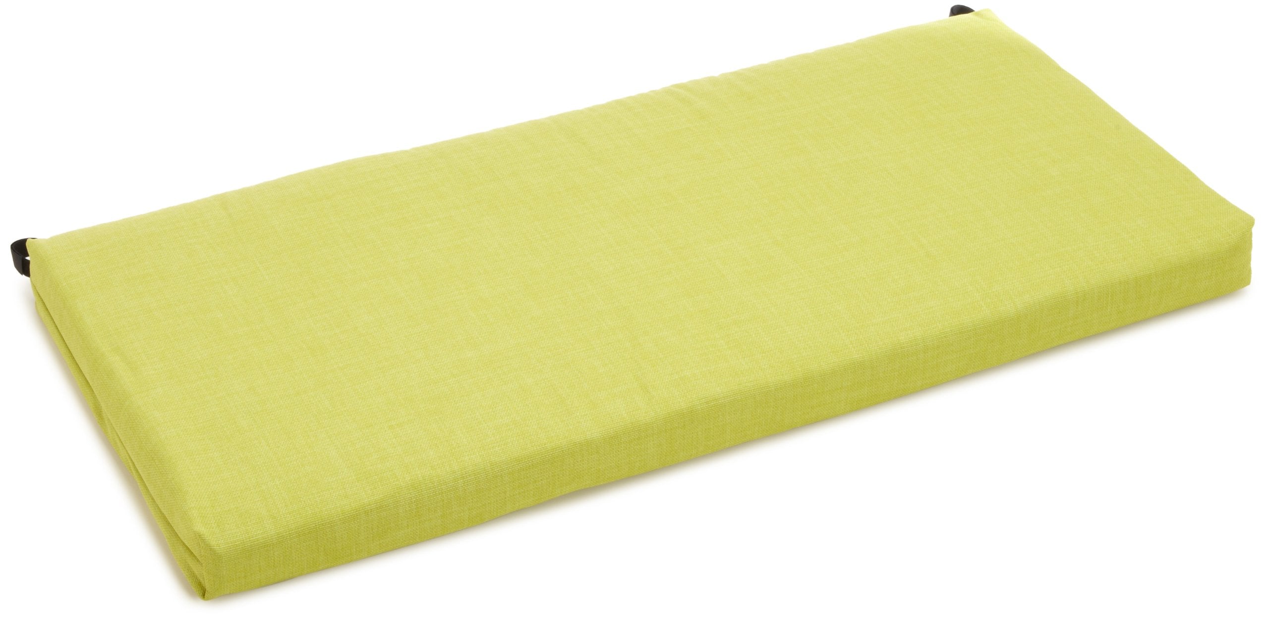42-inch by 19-inch Spun Polyester Loveseat Cushion - Lime