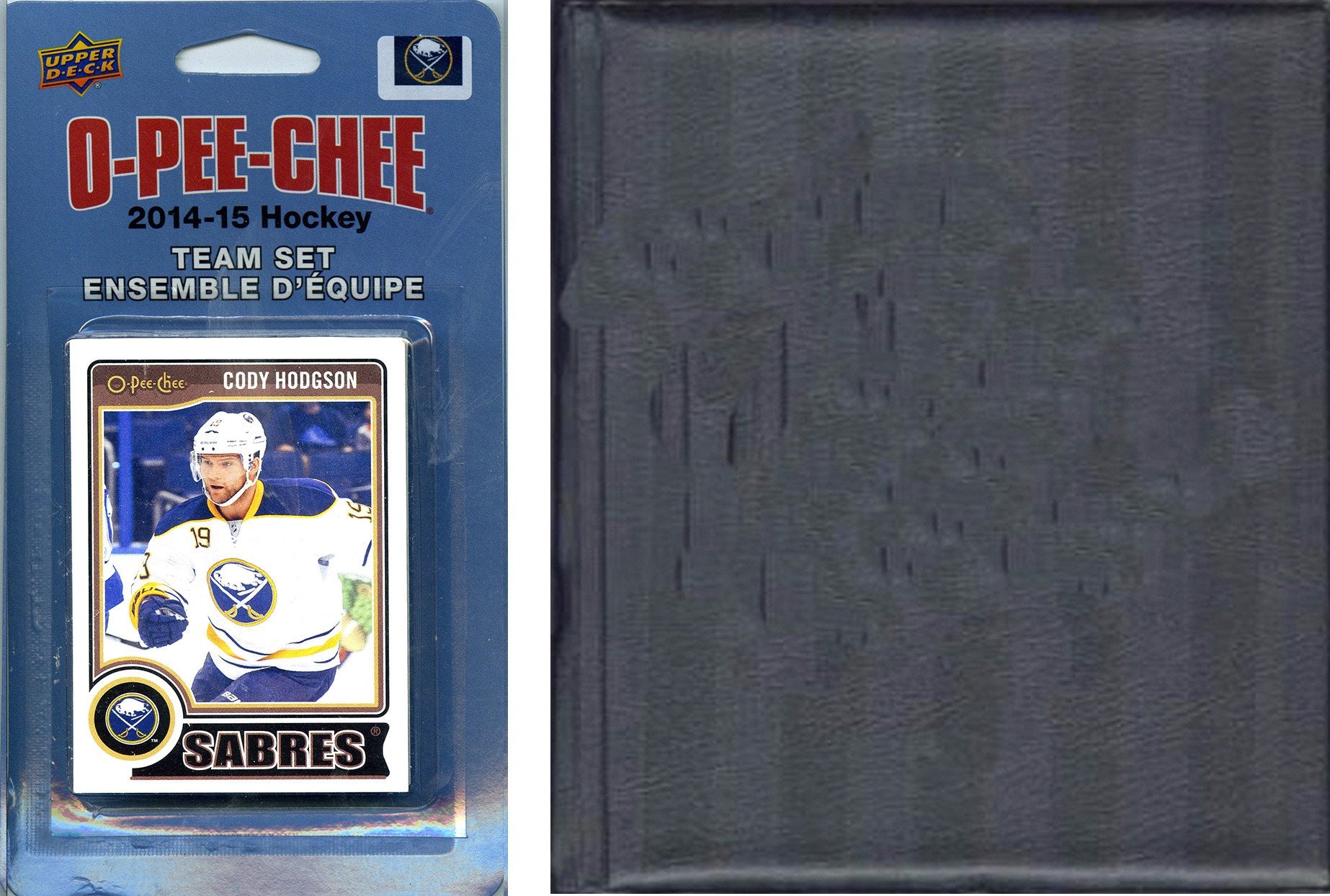 NHL Buffalo Sabres 2014 O-Pee-Chee Team Set and a storage album