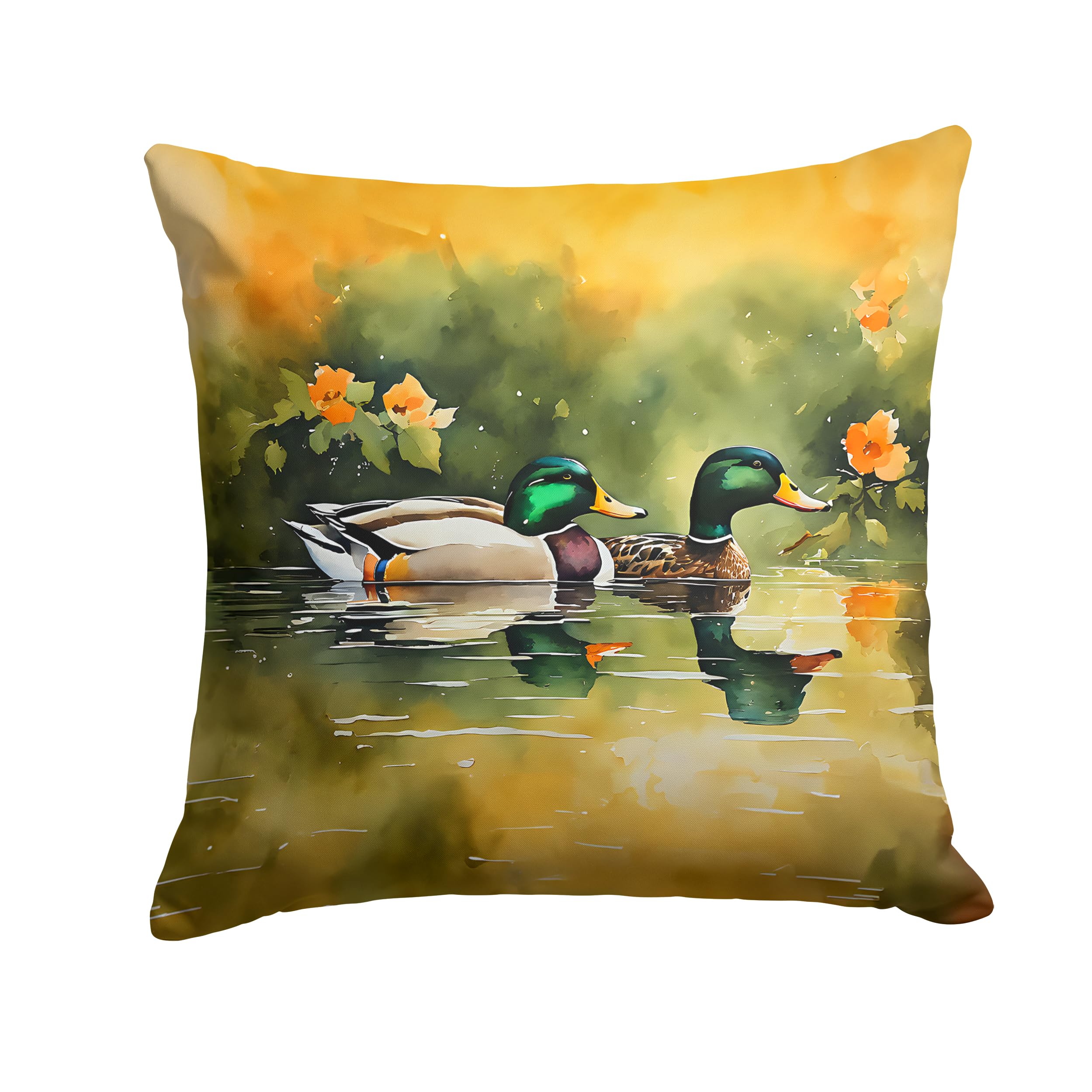 Mallard Throw Pillow