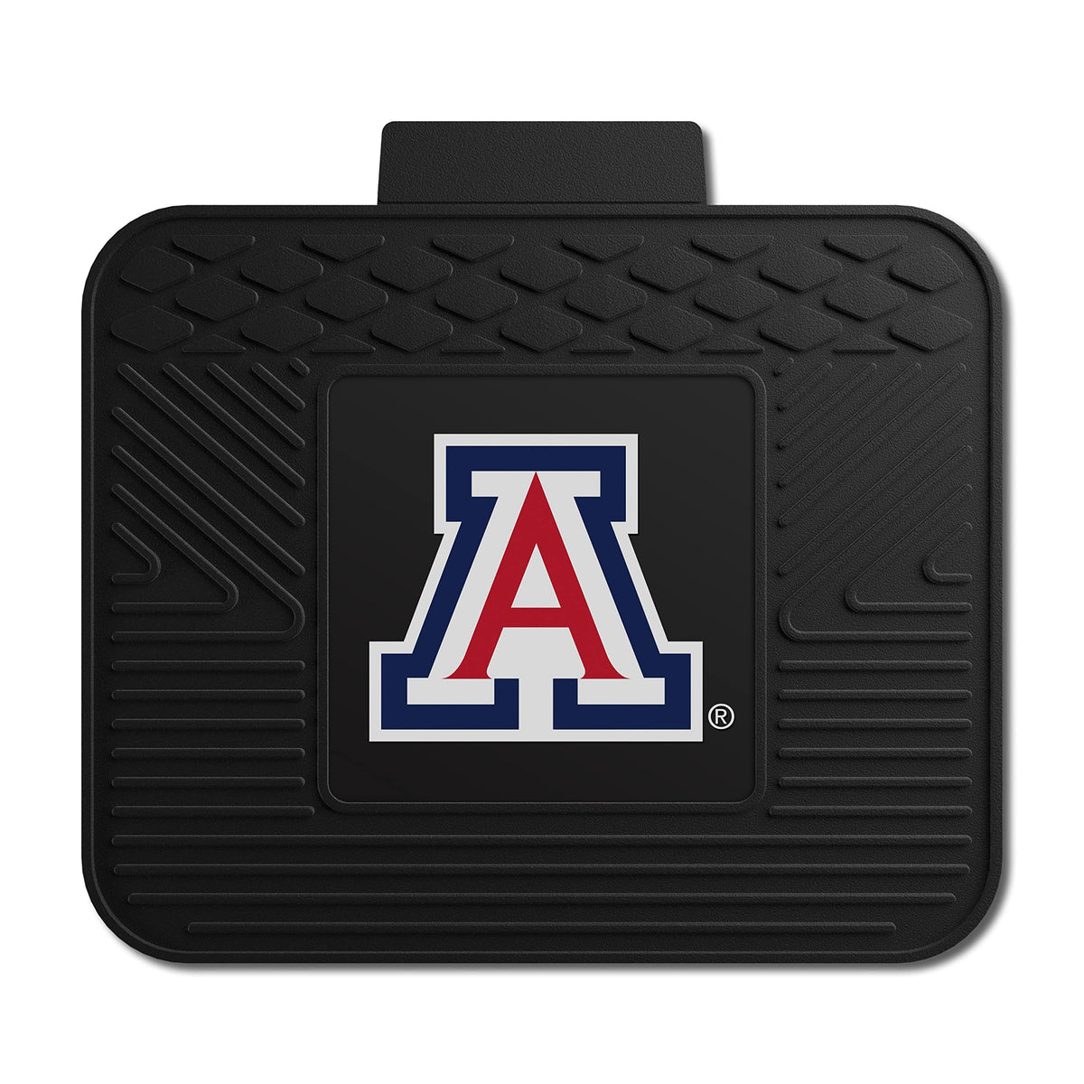 Fanmats 11946 Arizona Wildcats Back Row Utility Car Mat - 1 Piece - 14In. X 17In., All Weather Protection, Universal Fit, Molded