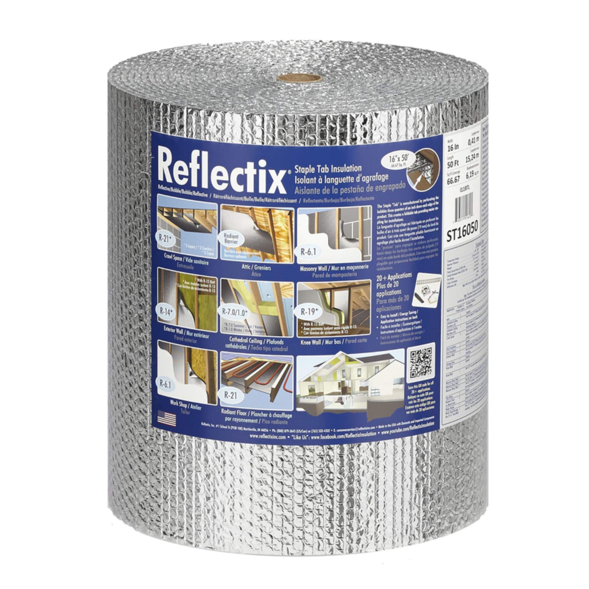 Foil Insulation 16X50