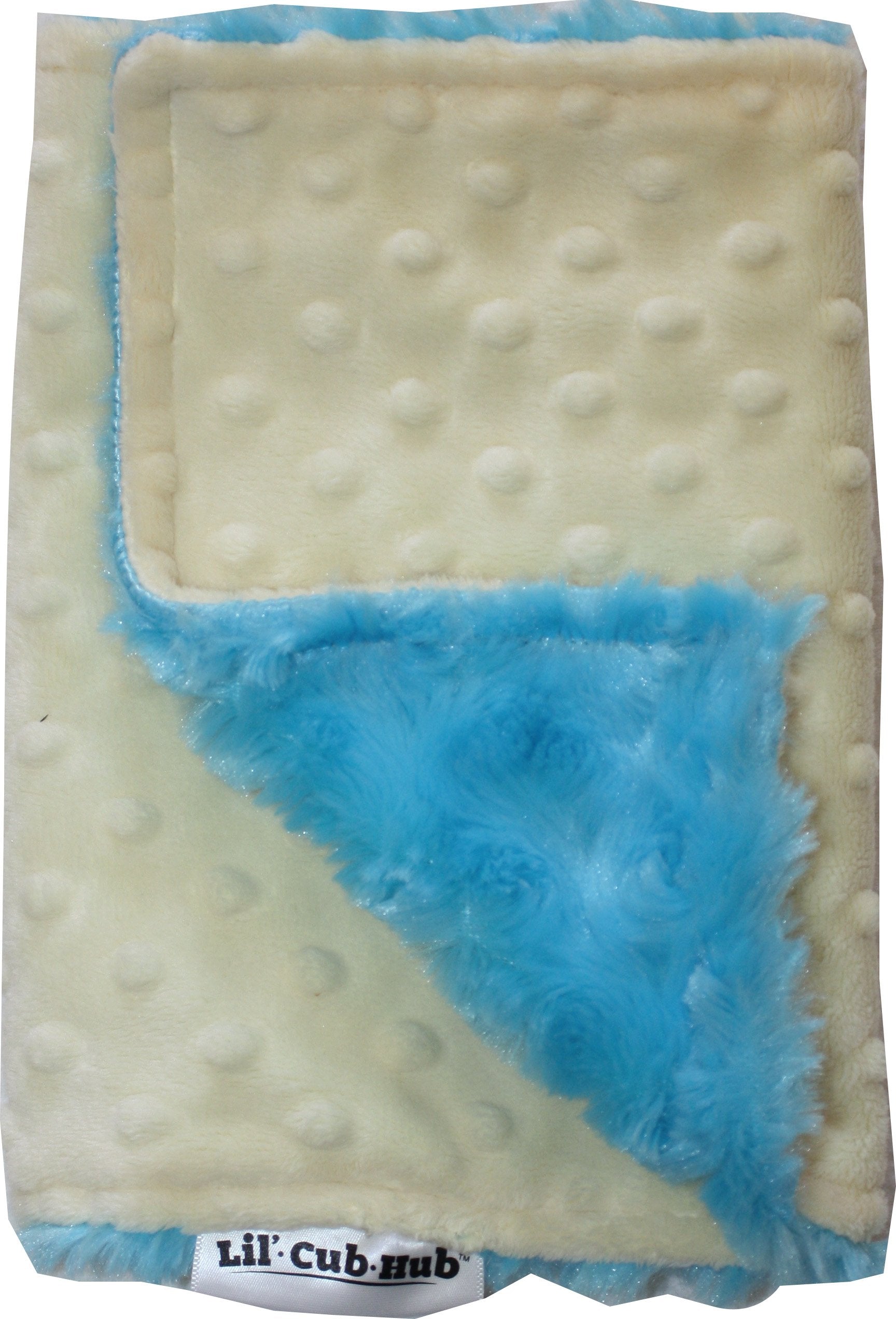 Burp Cloth - Yellow Dot/Turquoise Rosebud Swirl