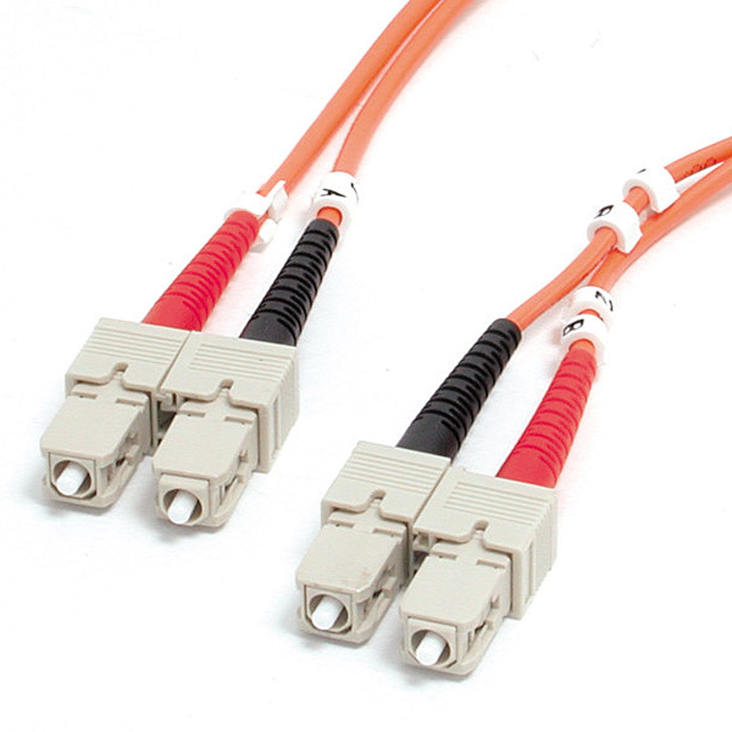 2M DUPLEX FIBER SC/SC 62.5/125 PATCH CABLE