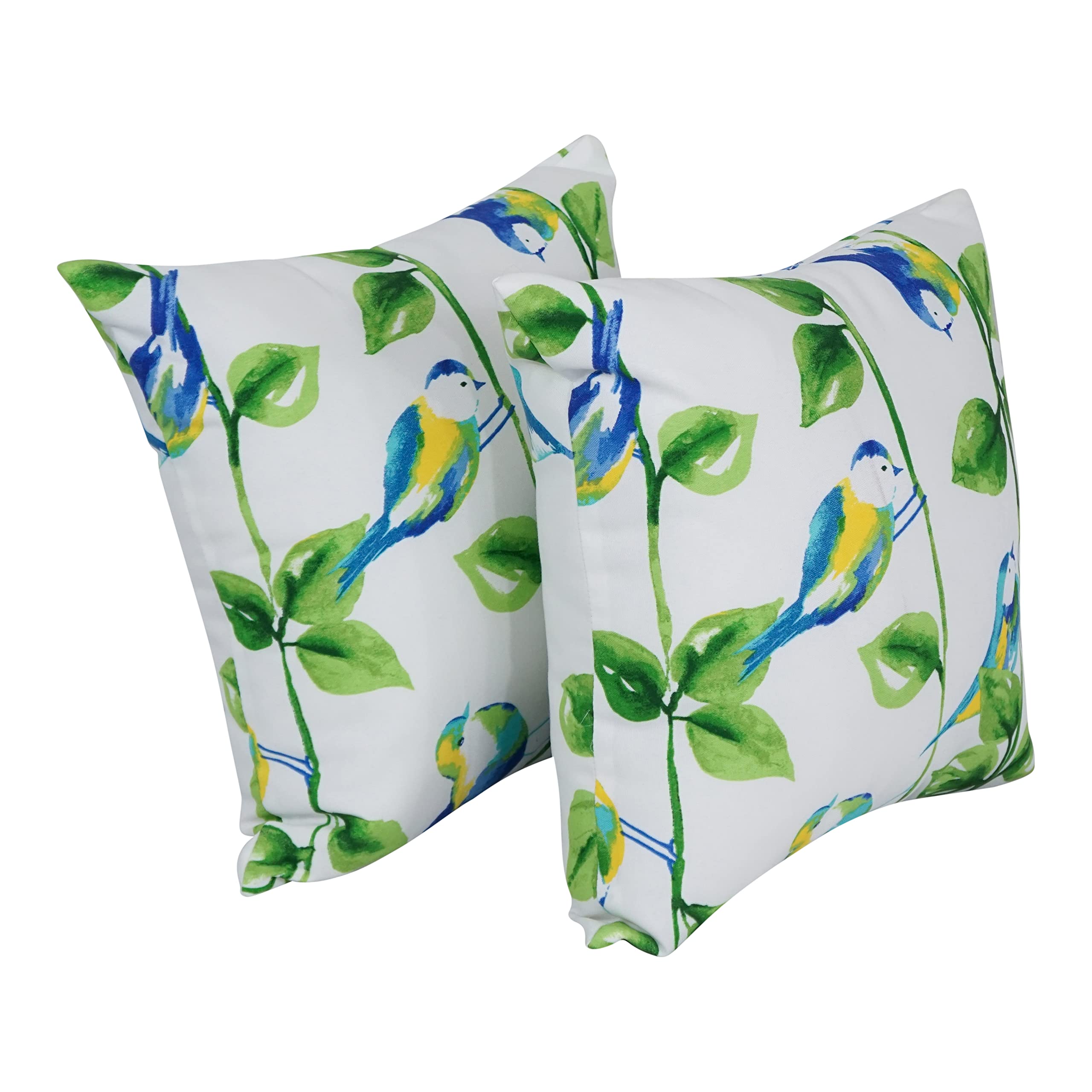 17-inch Square Polyester Outdoor Throw Pillows (Set of 2)