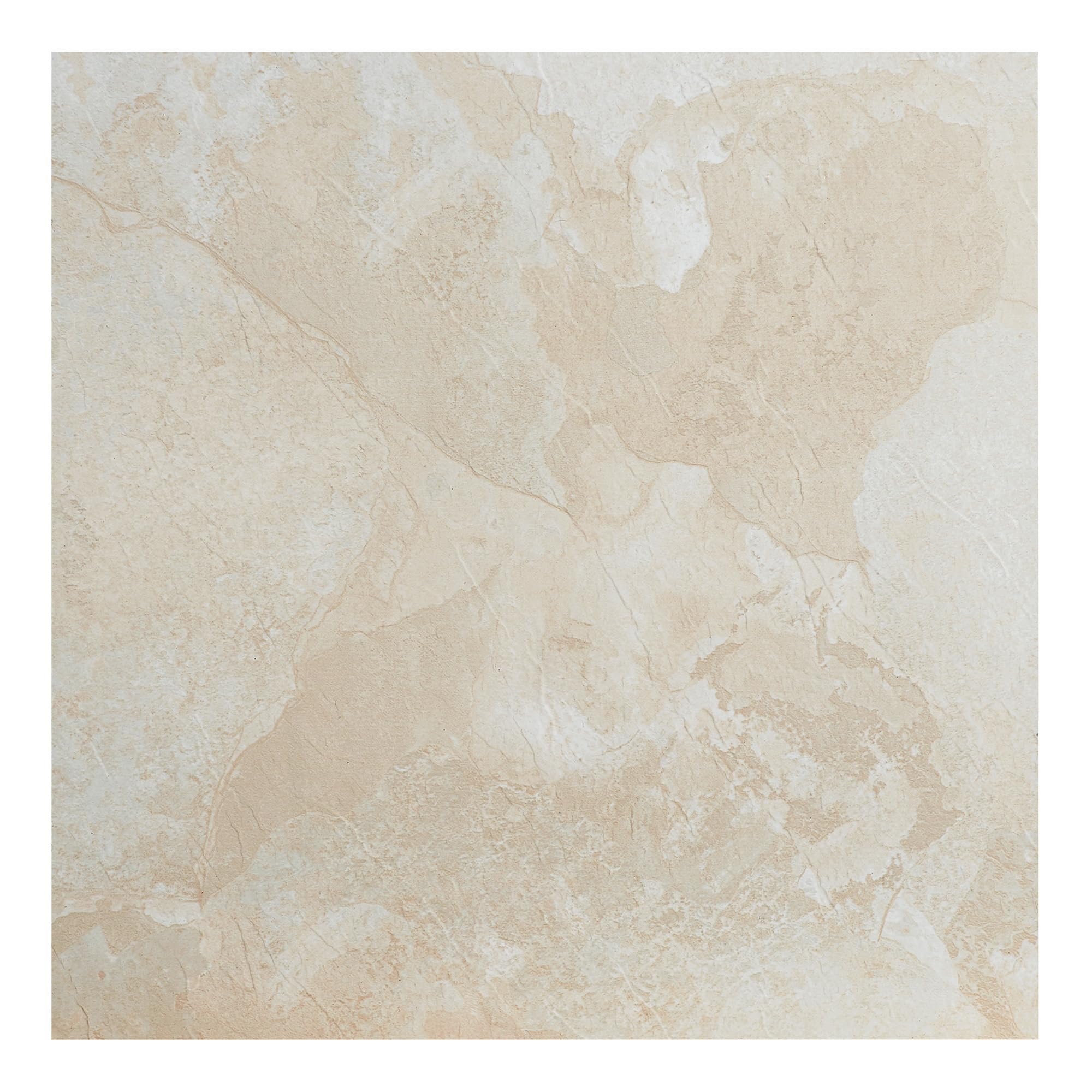 Tivoli White Slate 12x12 Self Adhesive Vinyl Floor Tile - 45 Tiles/45 sq. Ft