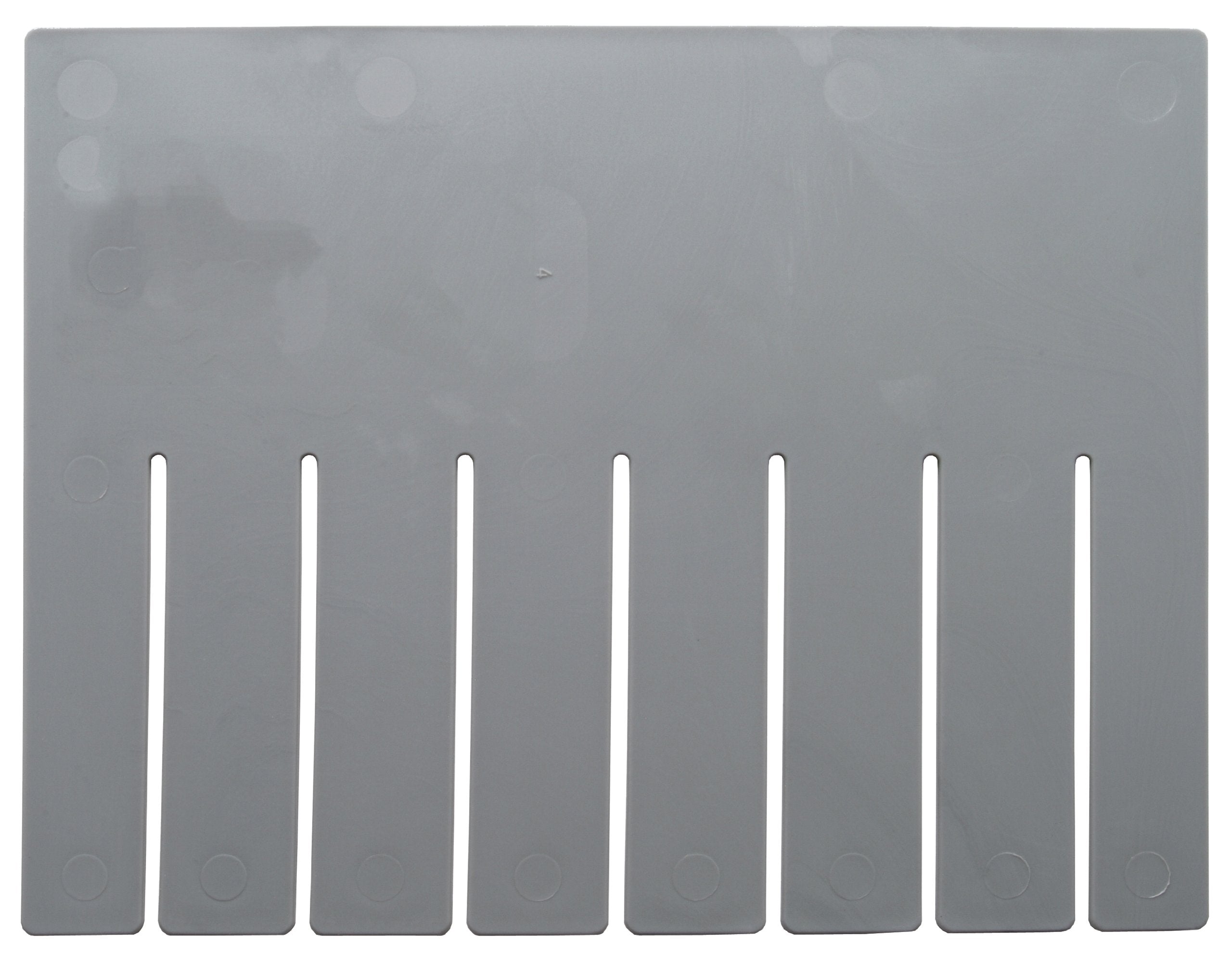 Long Divider, for use with DG93120, gray (pack of 6), Made in USA
