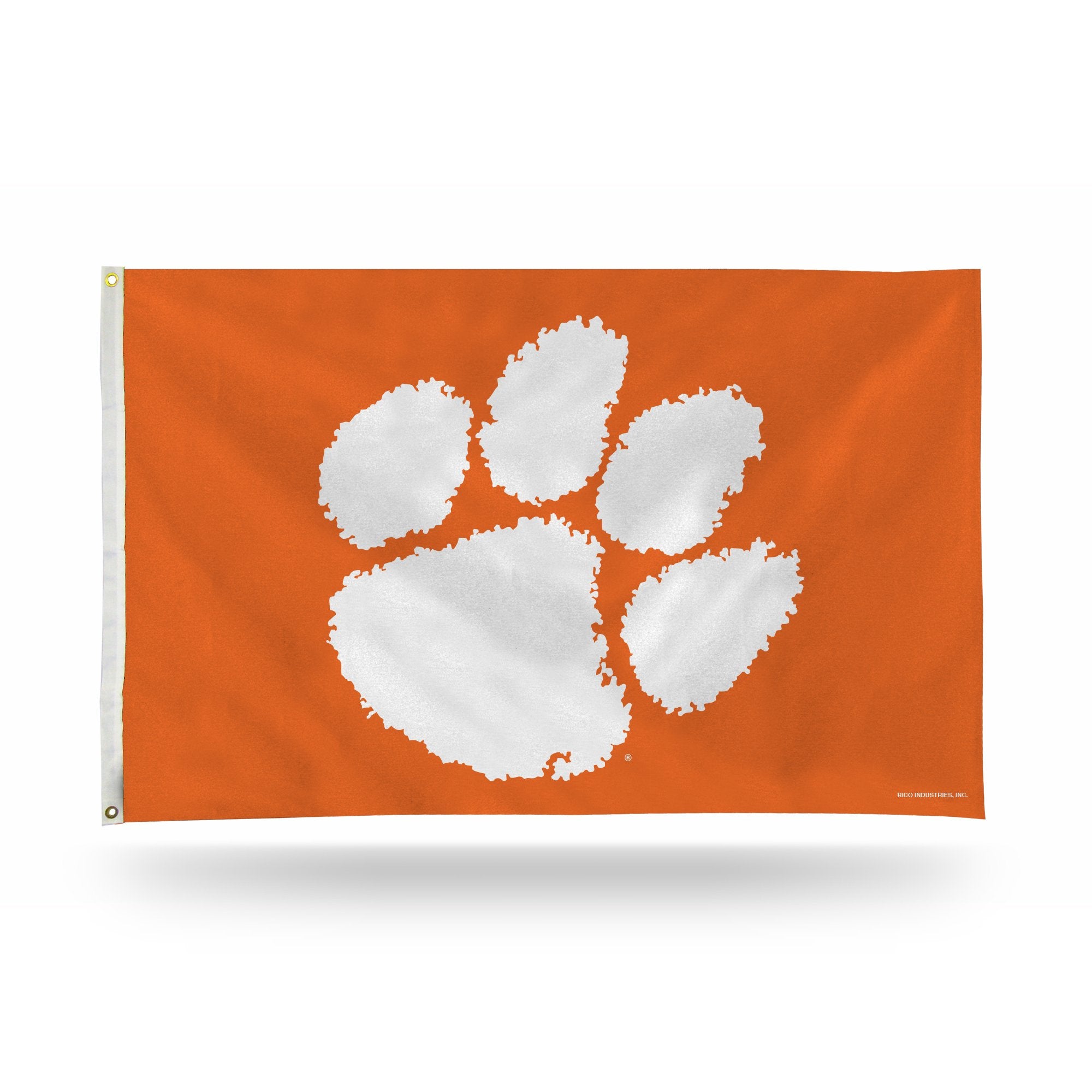 Clemson Banner Flag (Orange W/White Paw)