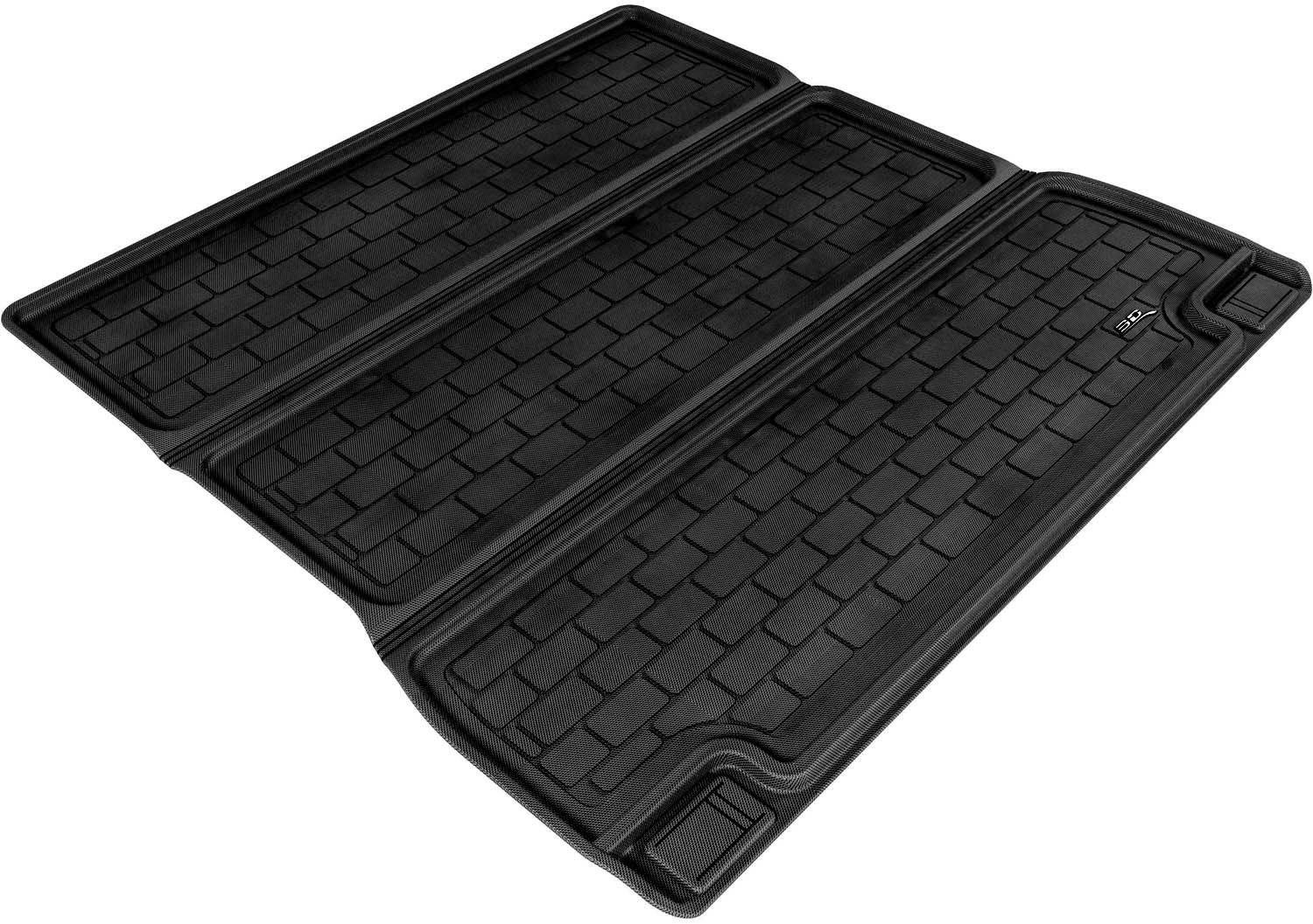 3D MAXpider TOYOTA SEQUOIA 2008-2022 BEHIND 2ND ROW STOWABLE KAGU BLACK CARGO LINER