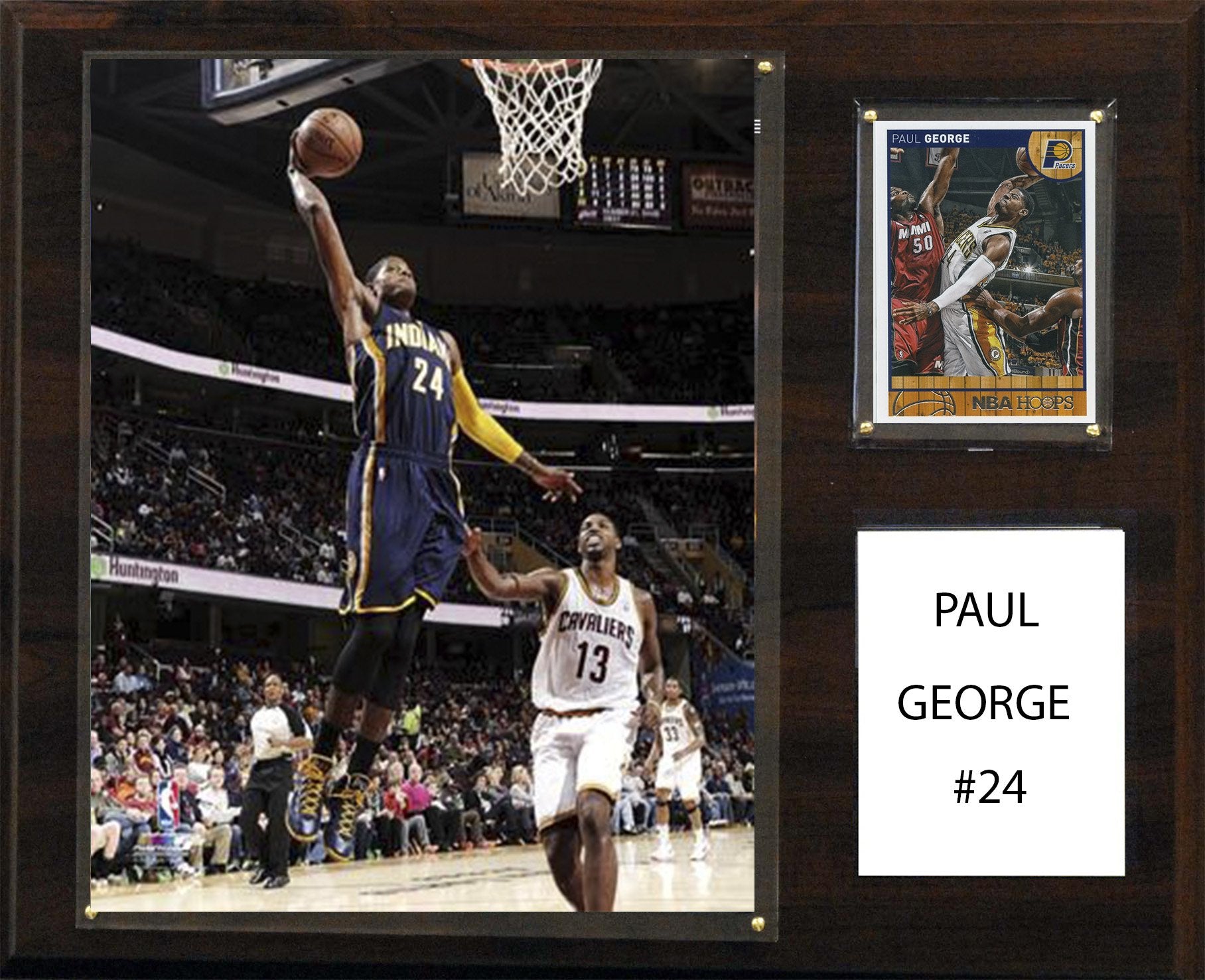 NBA 12x15″ Paul George Indiana Pacers Player Plaque