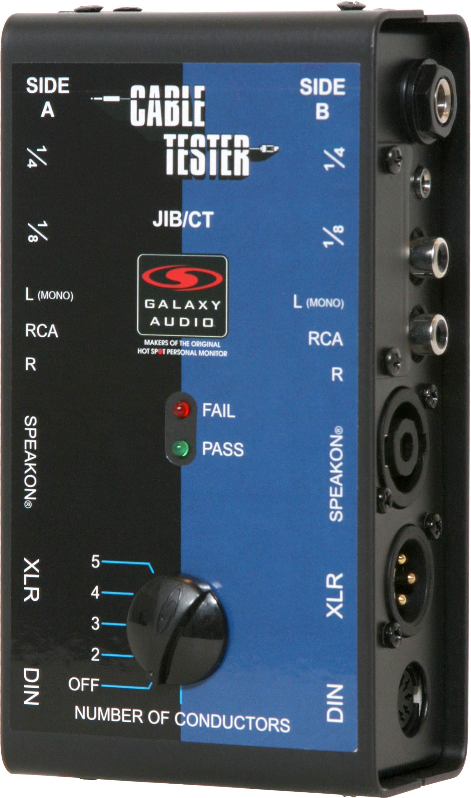 Cable Tester was designed to test cables quickly and simply. This cable tester works on 6 different types of cables