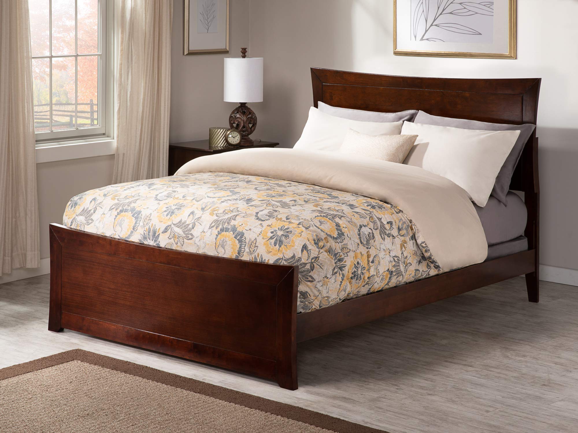 Metro Full Bed with MFB in Antique Walnut
