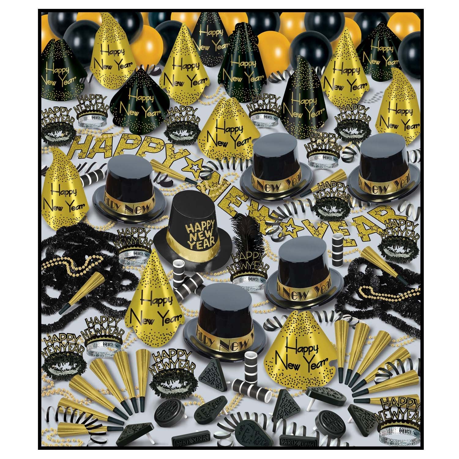 Golden Bonanza Asst For 100 Party Accessory (1 Count)