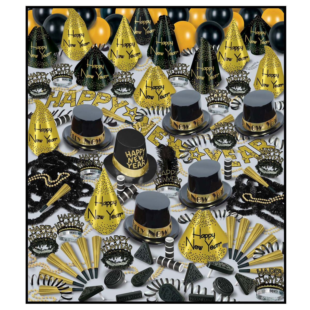 Golden Bonanza Asst For 100 Party Accessory (1 Count)
