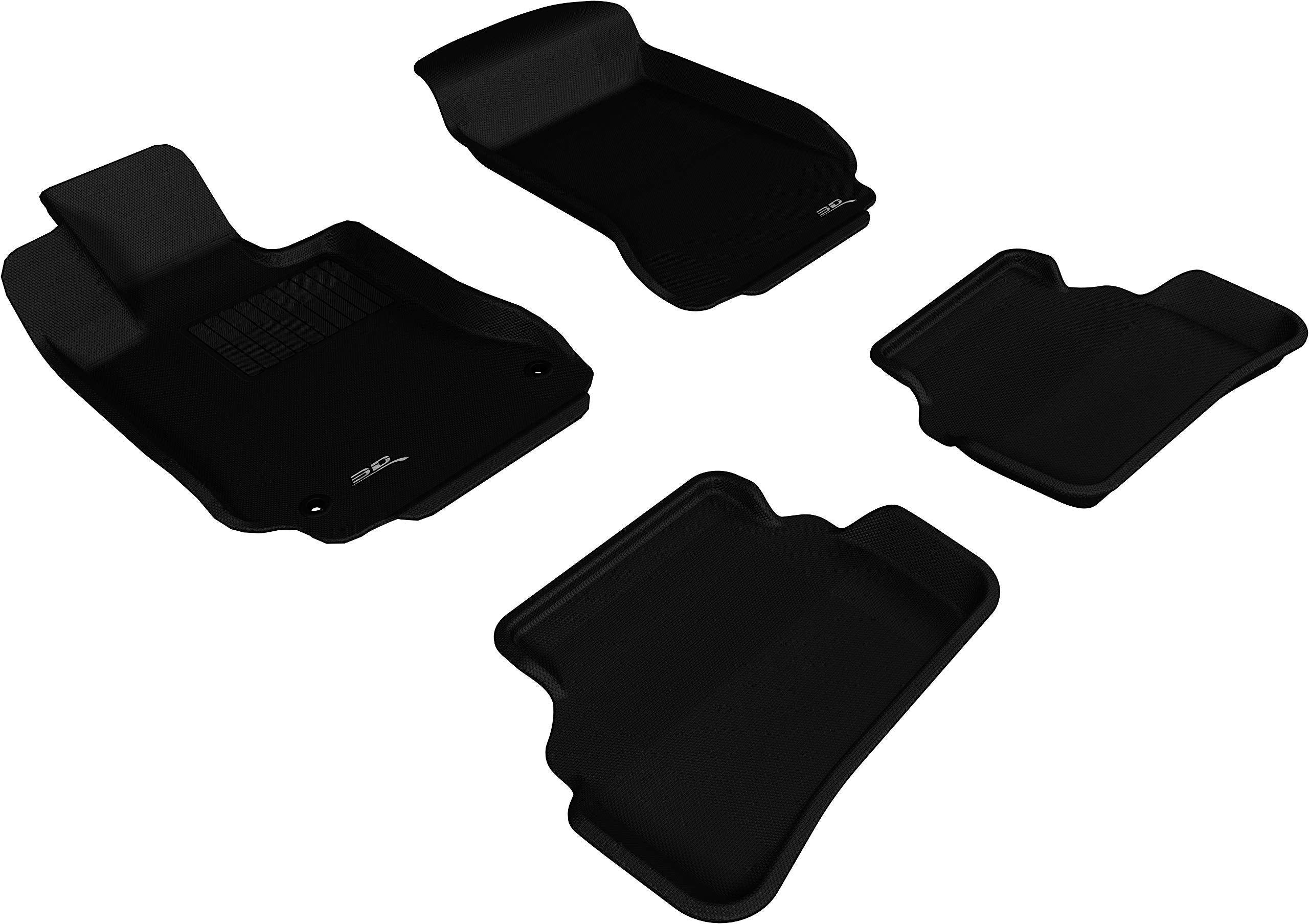 3D MAXpider MERCEDES-BENZ C-CLASS SEDAN (W204) 2008-2014 KAGU BLACK R1 R2