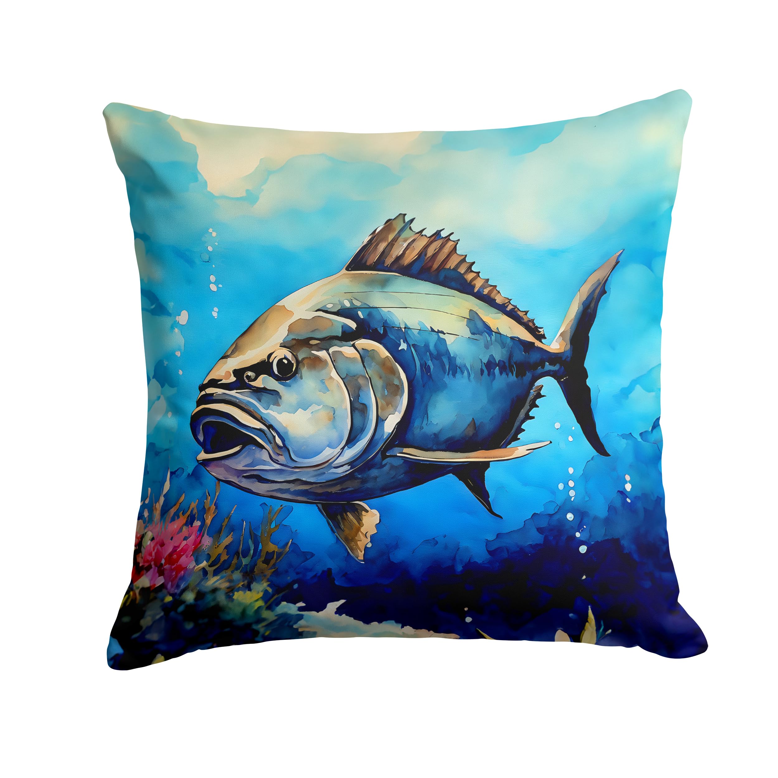 Bluefin Tuna Throw Pillow