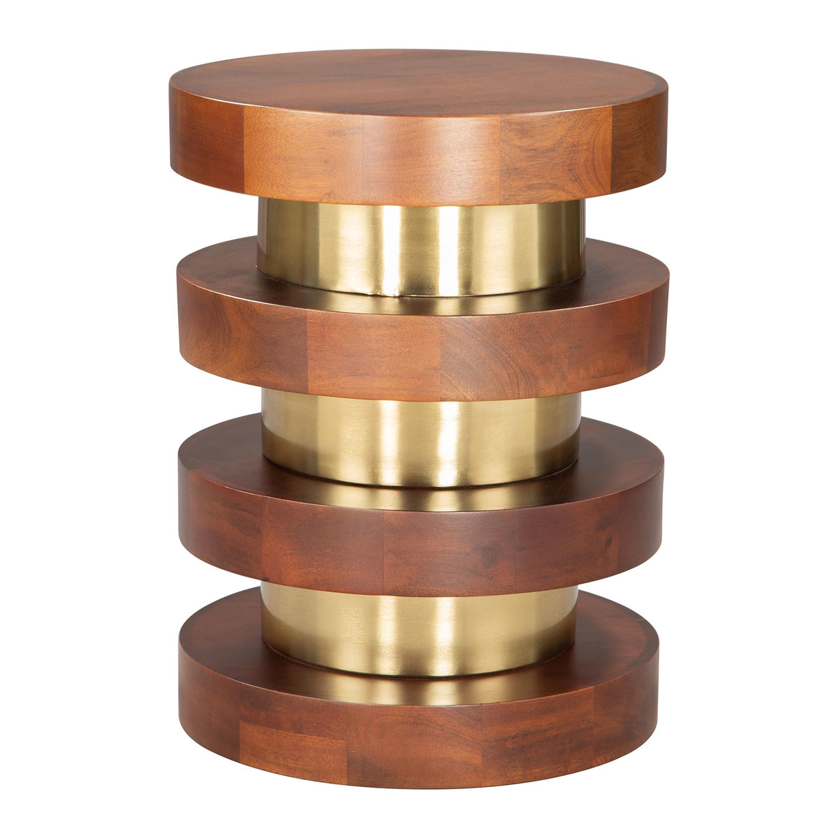 Zuo Marigot Side Table Brown