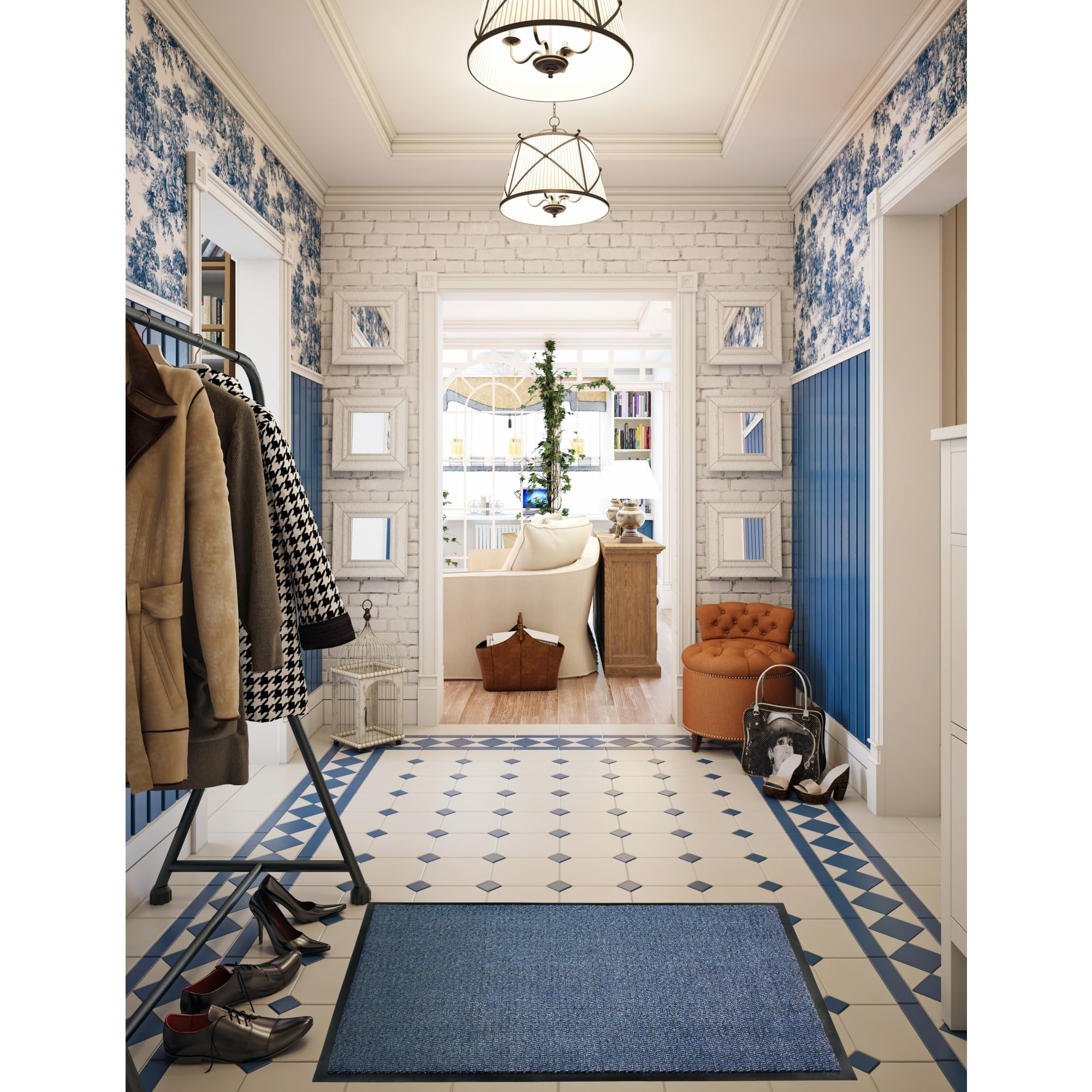 Doortex Advantagemat Blue Door Mat - 48 x 70″