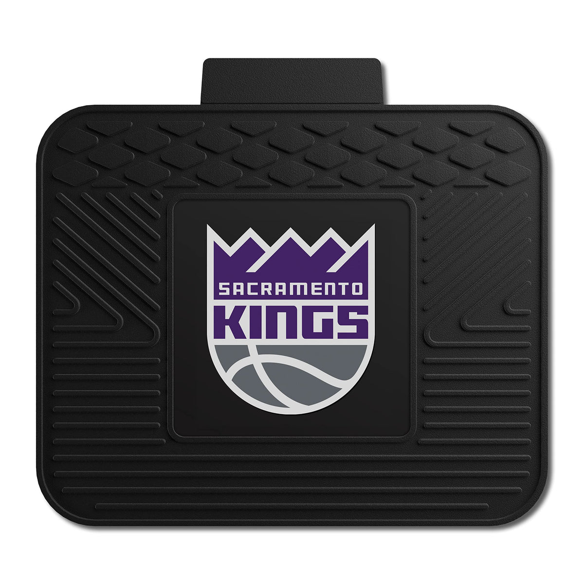 Fanmats 10005 Sacramento Kings Back Row Utility Car Mat - 1 Piece - 14In X 17In, All Weather Protection, Universal Fit, Molded T