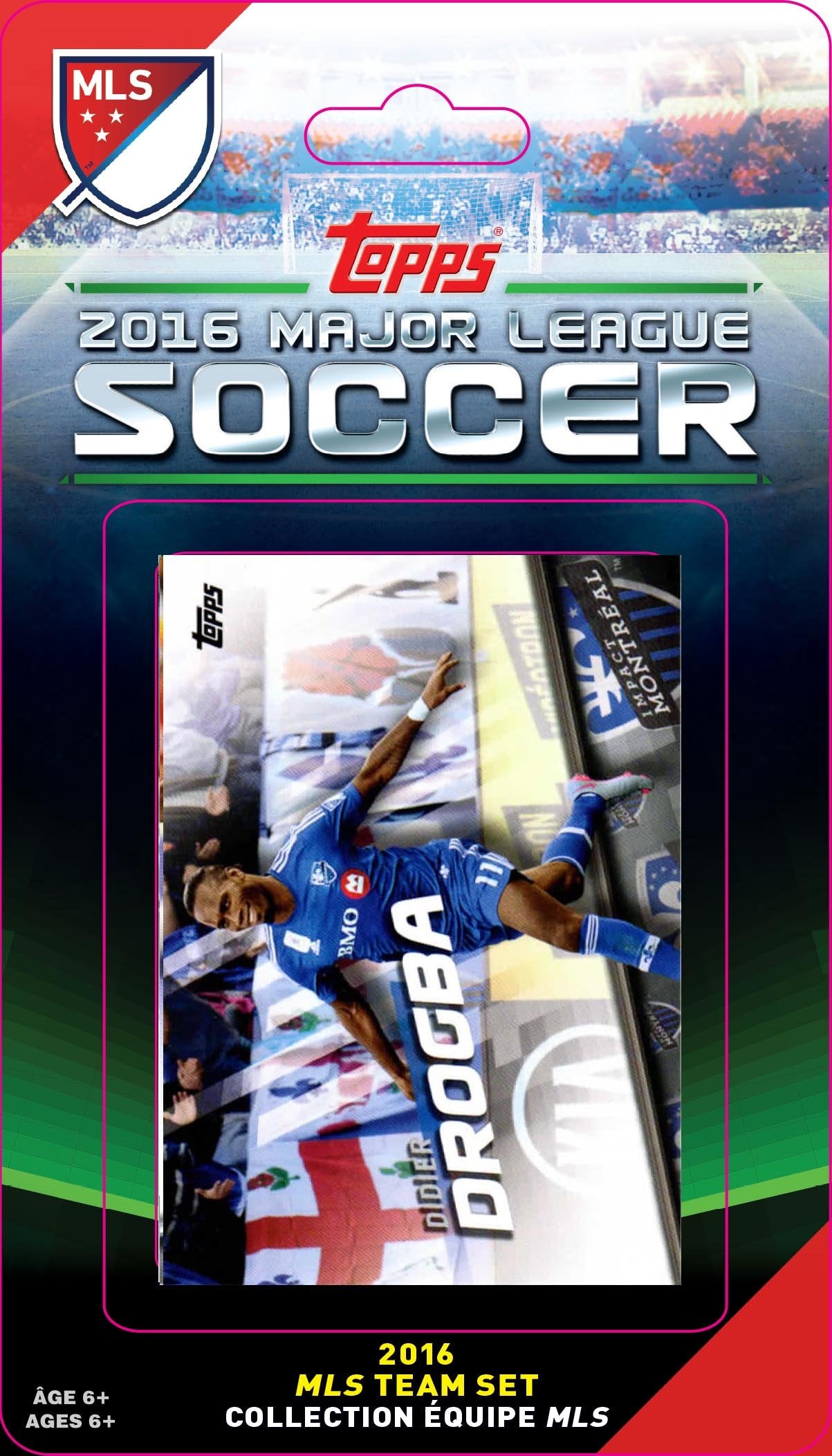 MLS Montreal Impact Licensed 2016 Topps Team Set and Storage Album