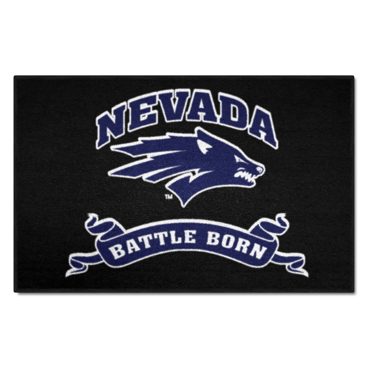 Fanmats 20553 Nevada Wolfpack Starter Mat Accent Rug - 19In. X 30In. | Sports Fan Home Decor Rug And Tailgating Mat - Priamry Ma