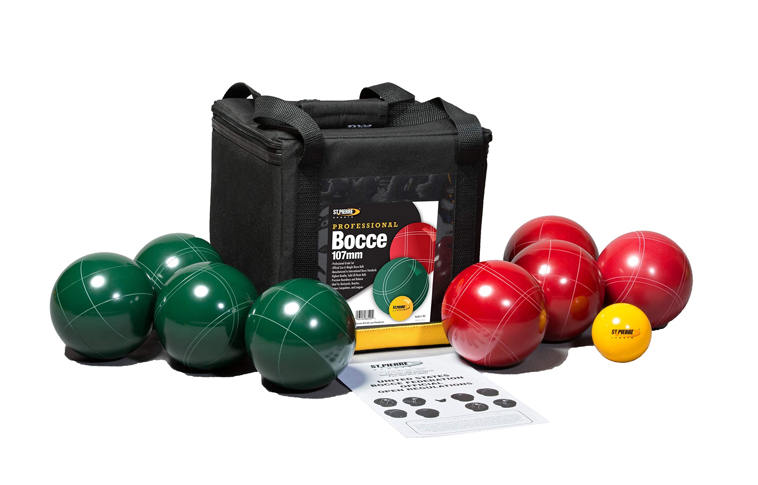 Casafoyer Professional Bocce Set in a Nylon Bag (107mm) by St.Pierre | (2 Units)