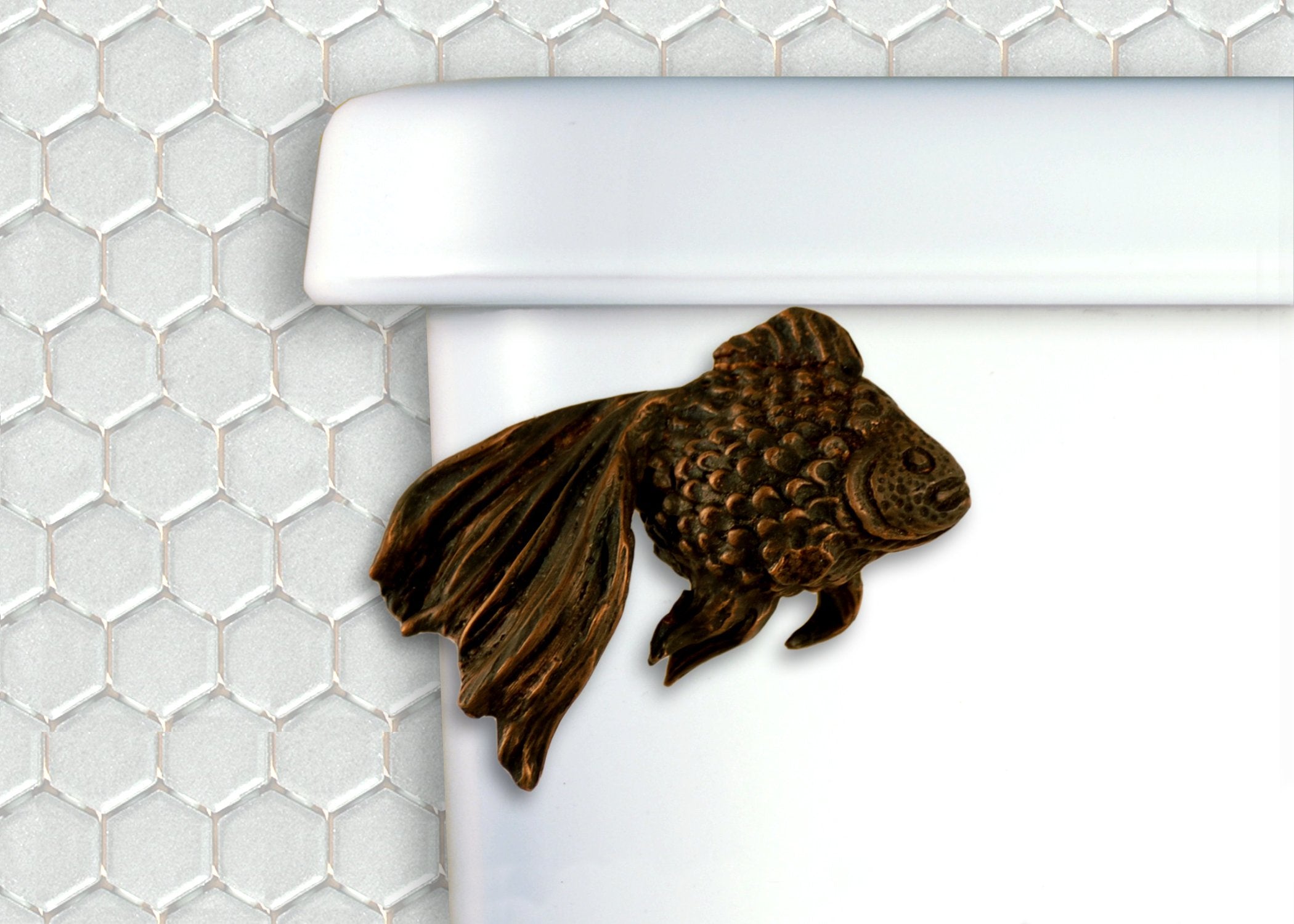 Fantail Goldfish Front Mount in Oil Rubbed Bronze