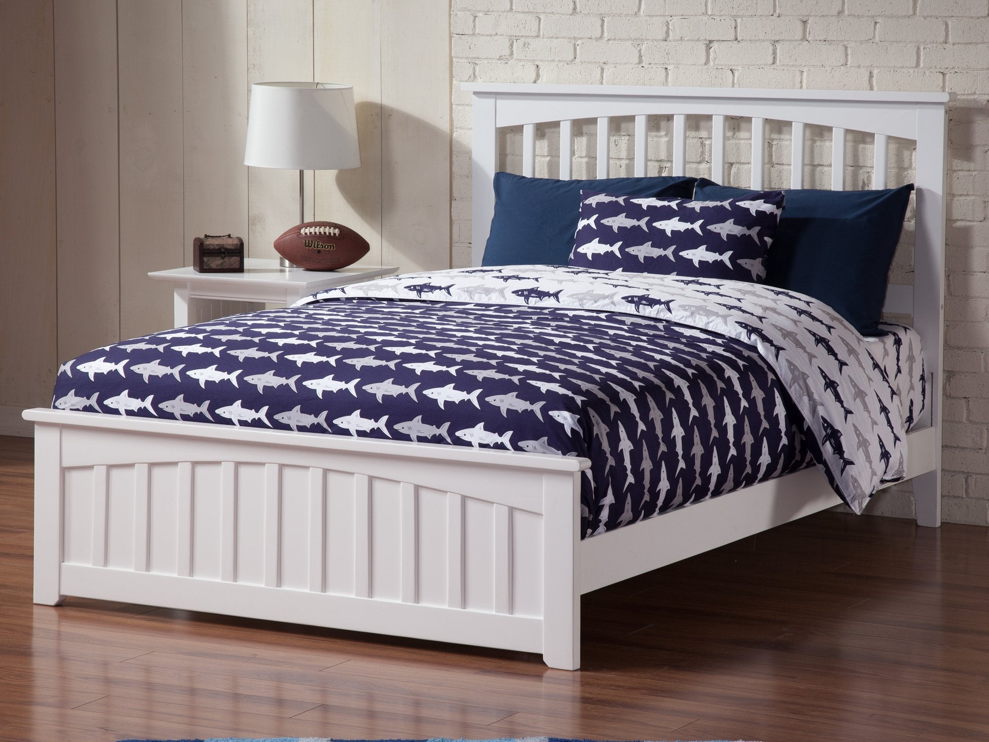 Mission Platform Bed F with MFB WH
