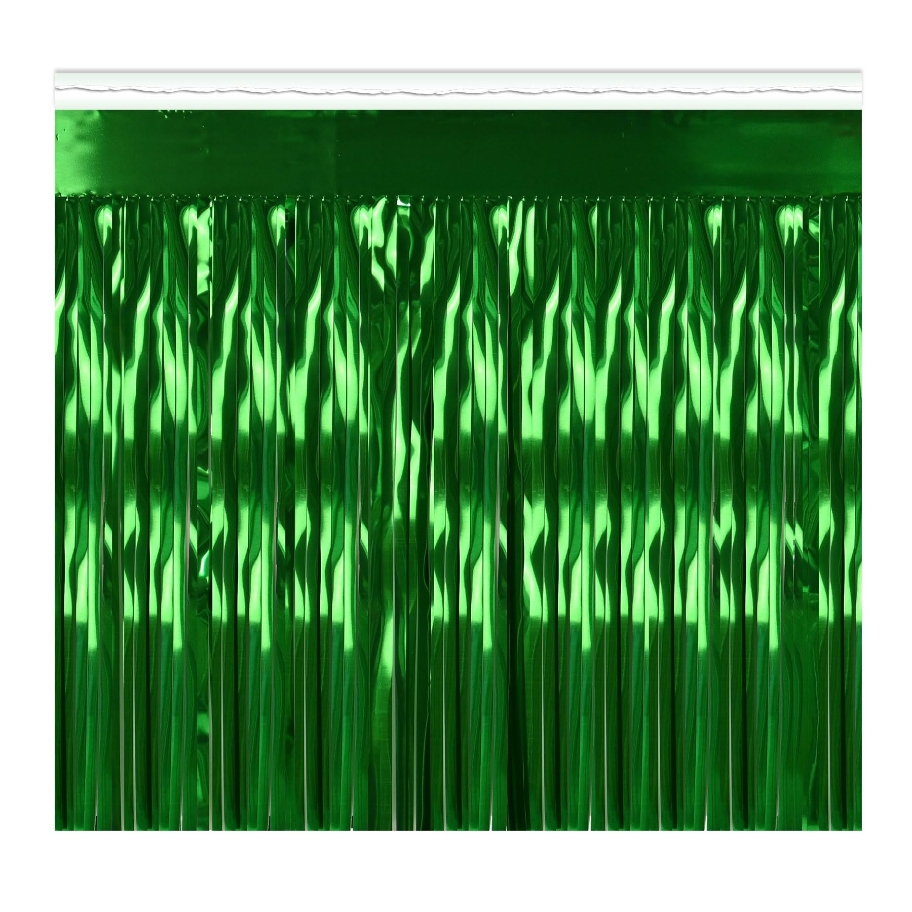 Pkgd 1-Ply FR Metallic Fringe Drape