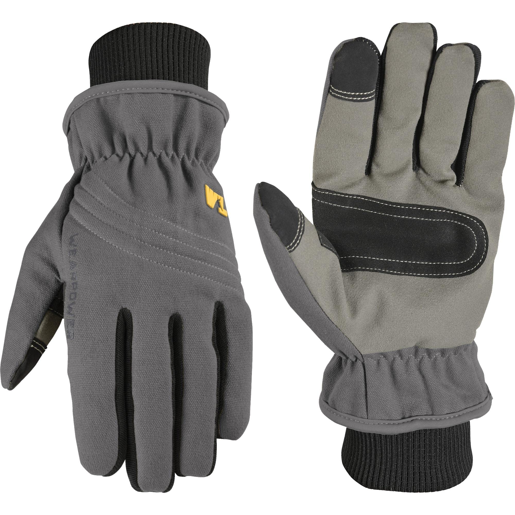 WNTR WRK GLVS MEN GRY L(Pack of 1)