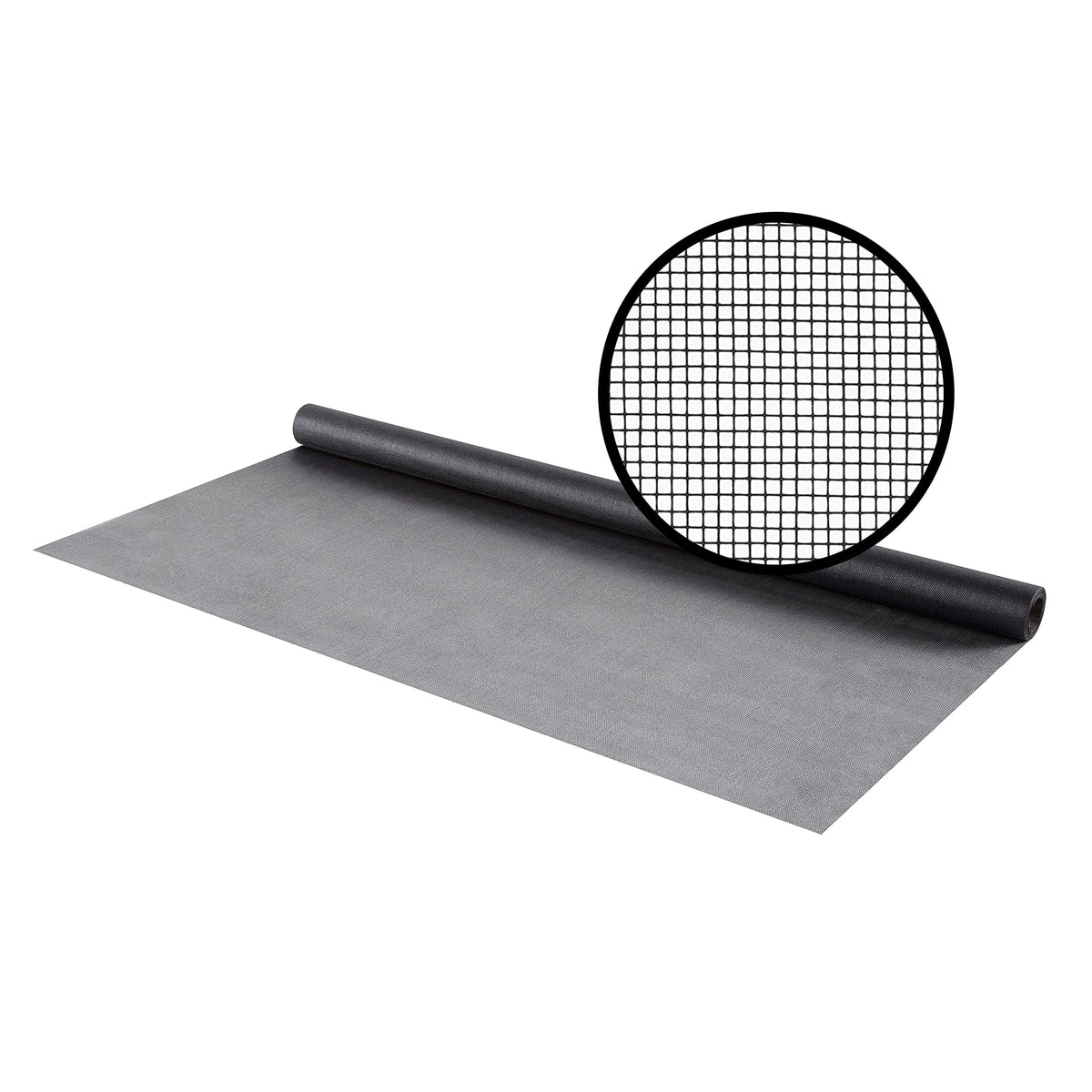 M-D Building Products 14127 Crystal Clear 36-In X 84-In Charcoal Weather Screen