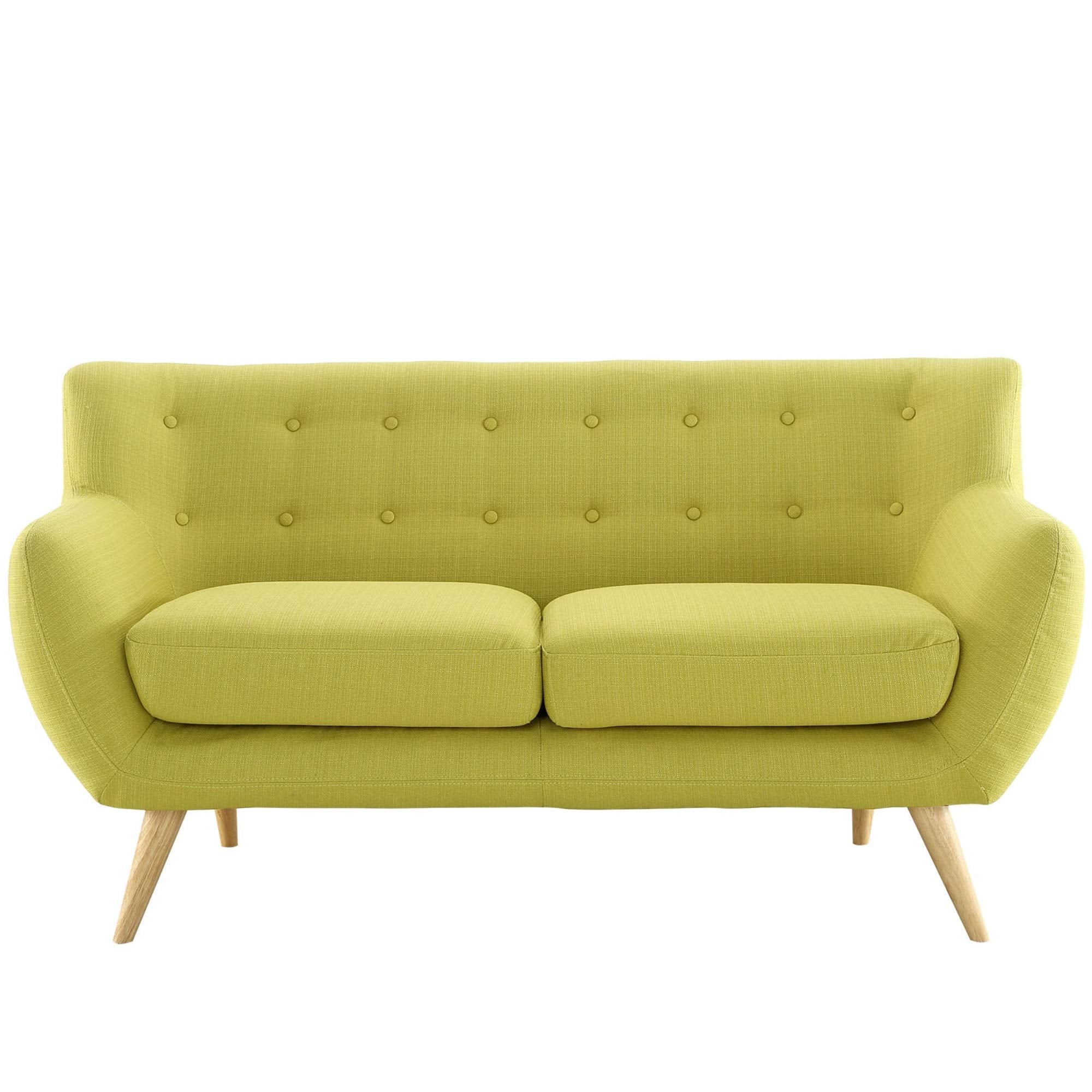 Yardlio Exquisite Remark Loveseat: Comfort & Style | Mid-Century Inspired | Polyester Upholstery