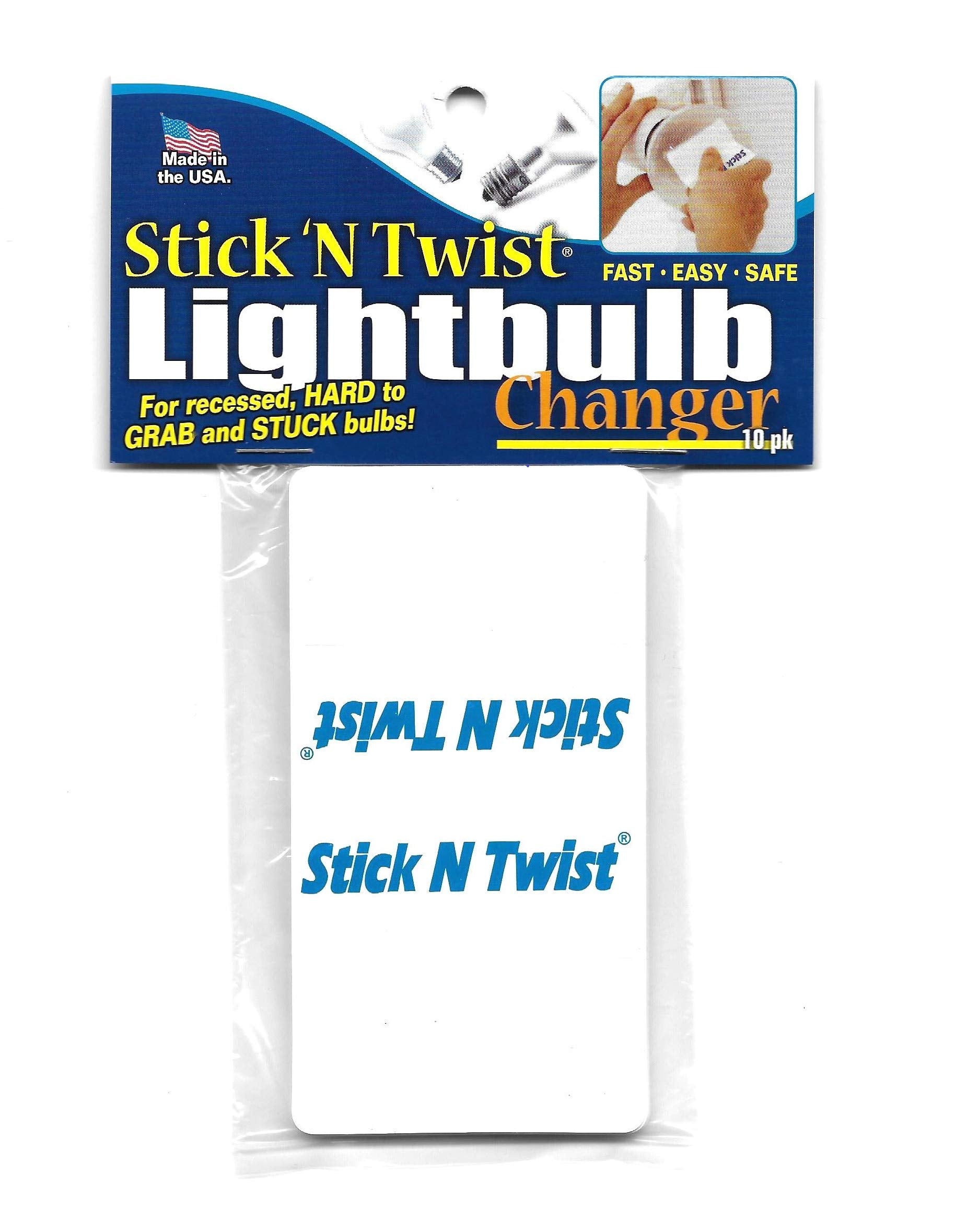 Stick N Twist Light Bulb Changer 10 Pack