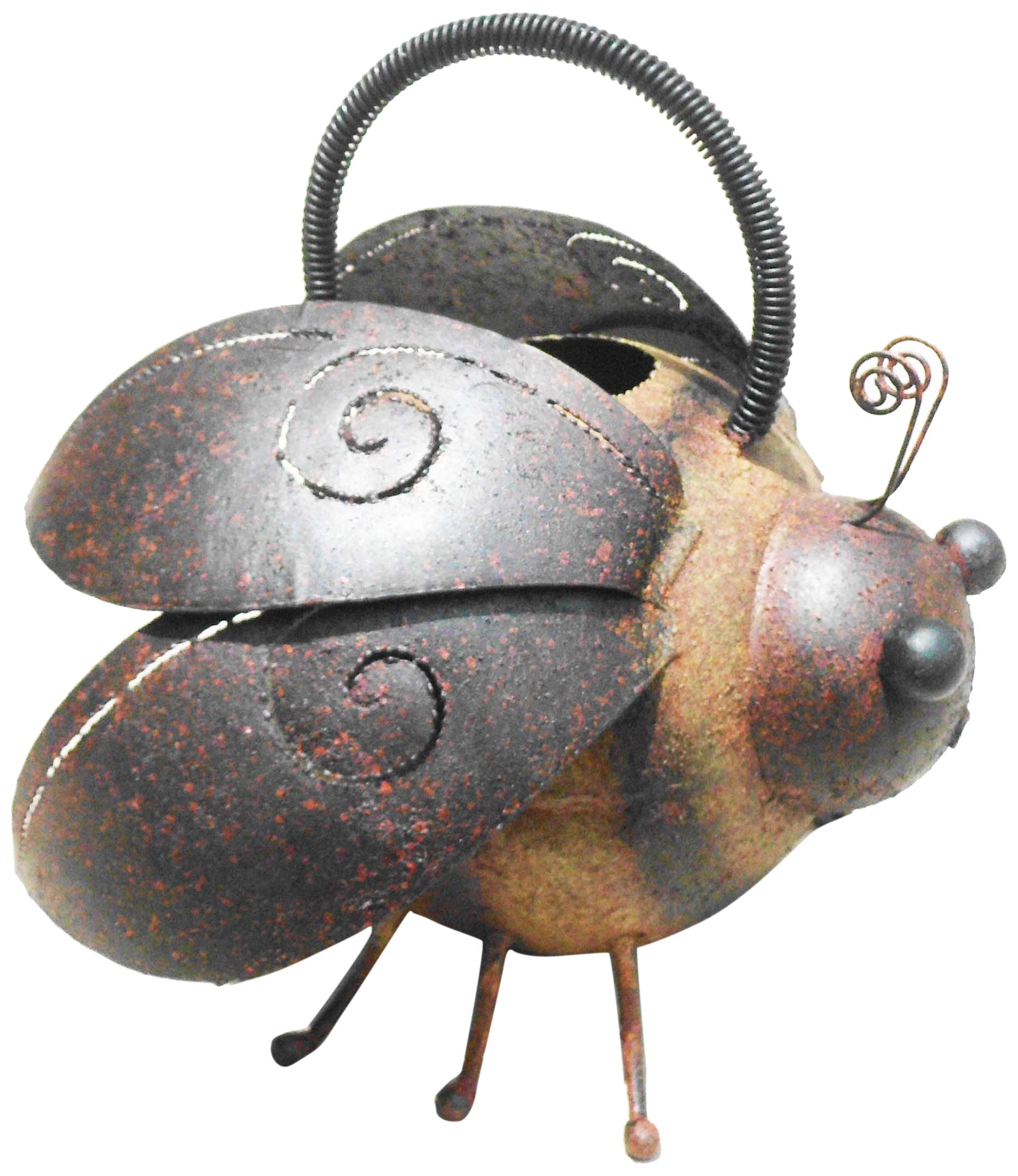 D-ART COLLECTION, INC Iron Bee Watering Can