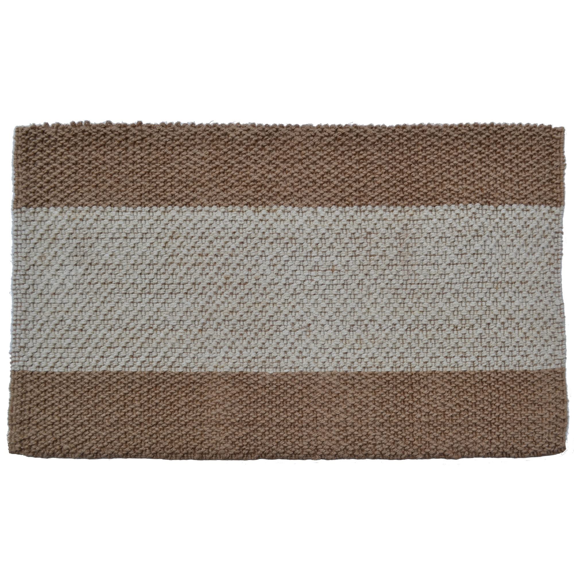 Wide Stripes Brown, Vanilla -743JTR