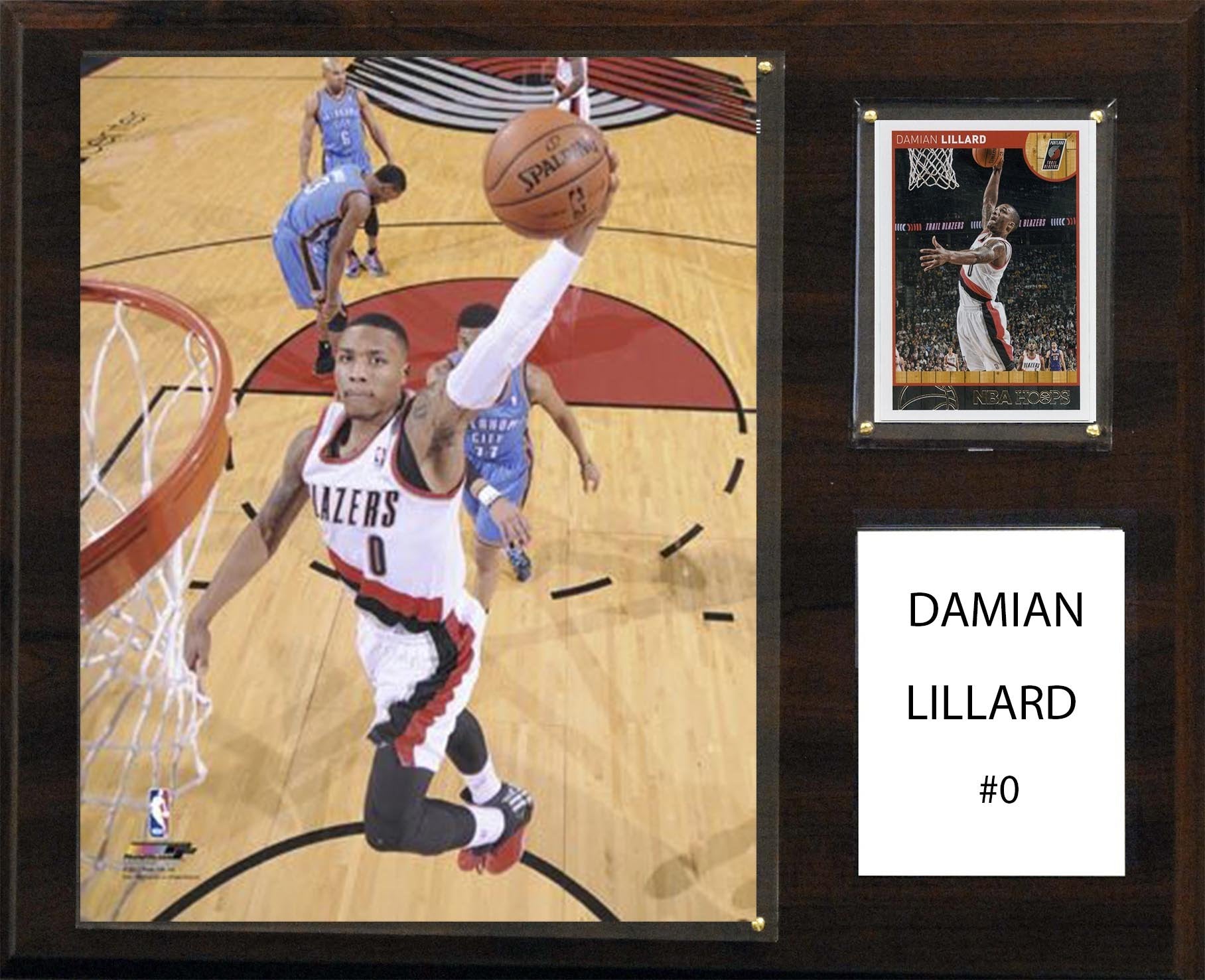 NBA 12x15″ Damian Lillard Portland Trail Blazers Player Plaque