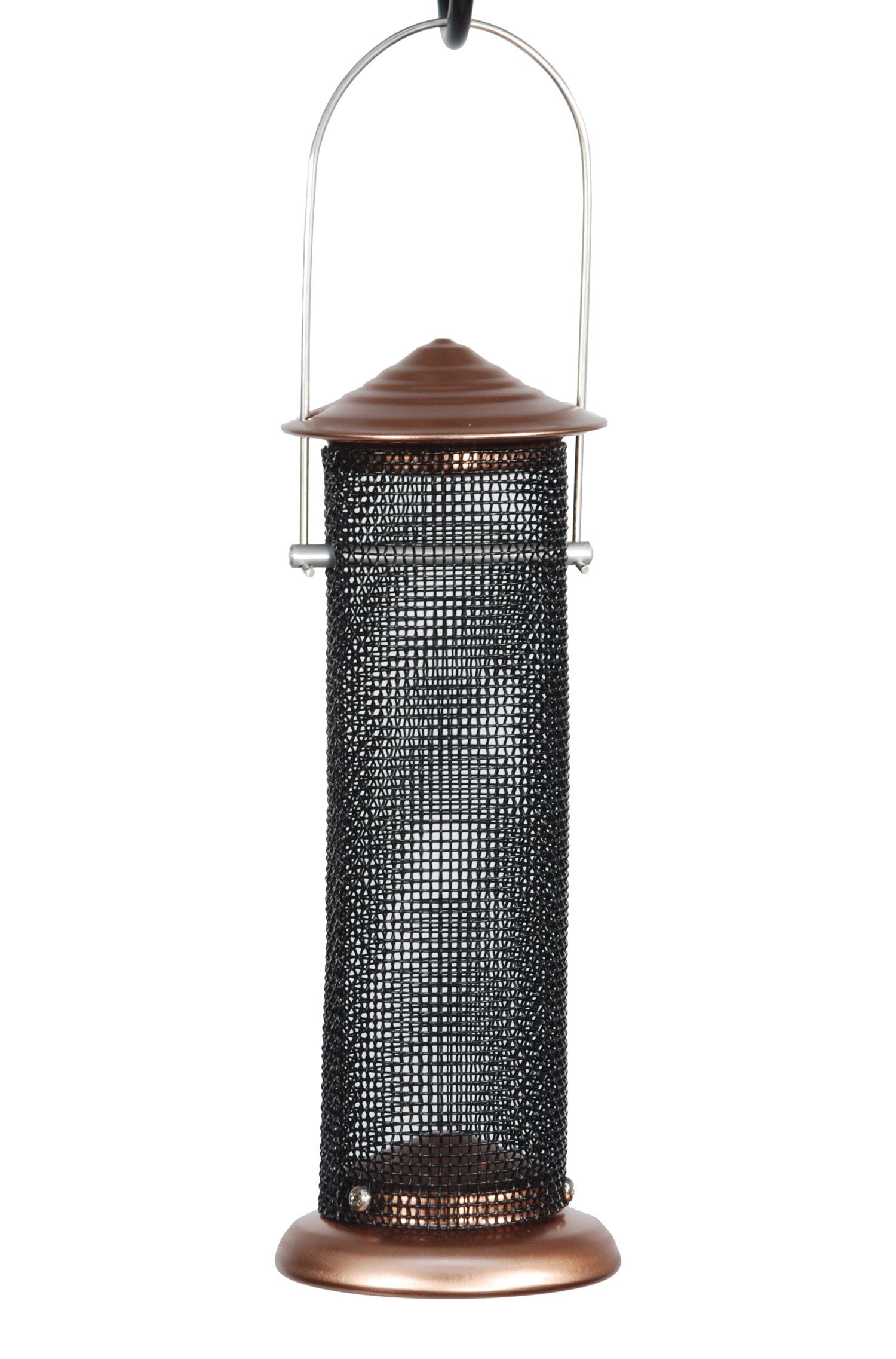 Brushed Copper Mini Nyjer Screen Feeder