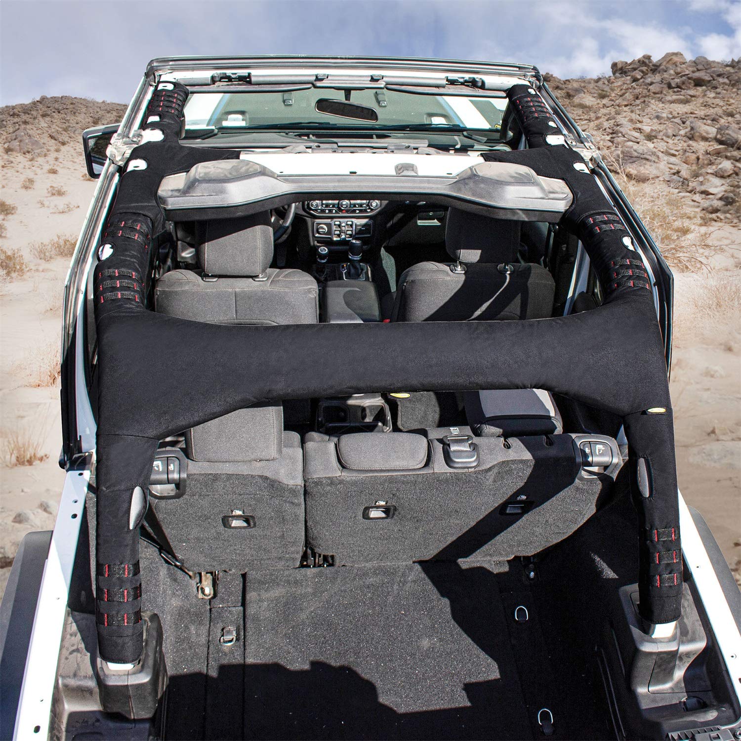 Smittybilt 5667201 MOLLE Sport Bar Cover Kit for Jeep JL 4-Door