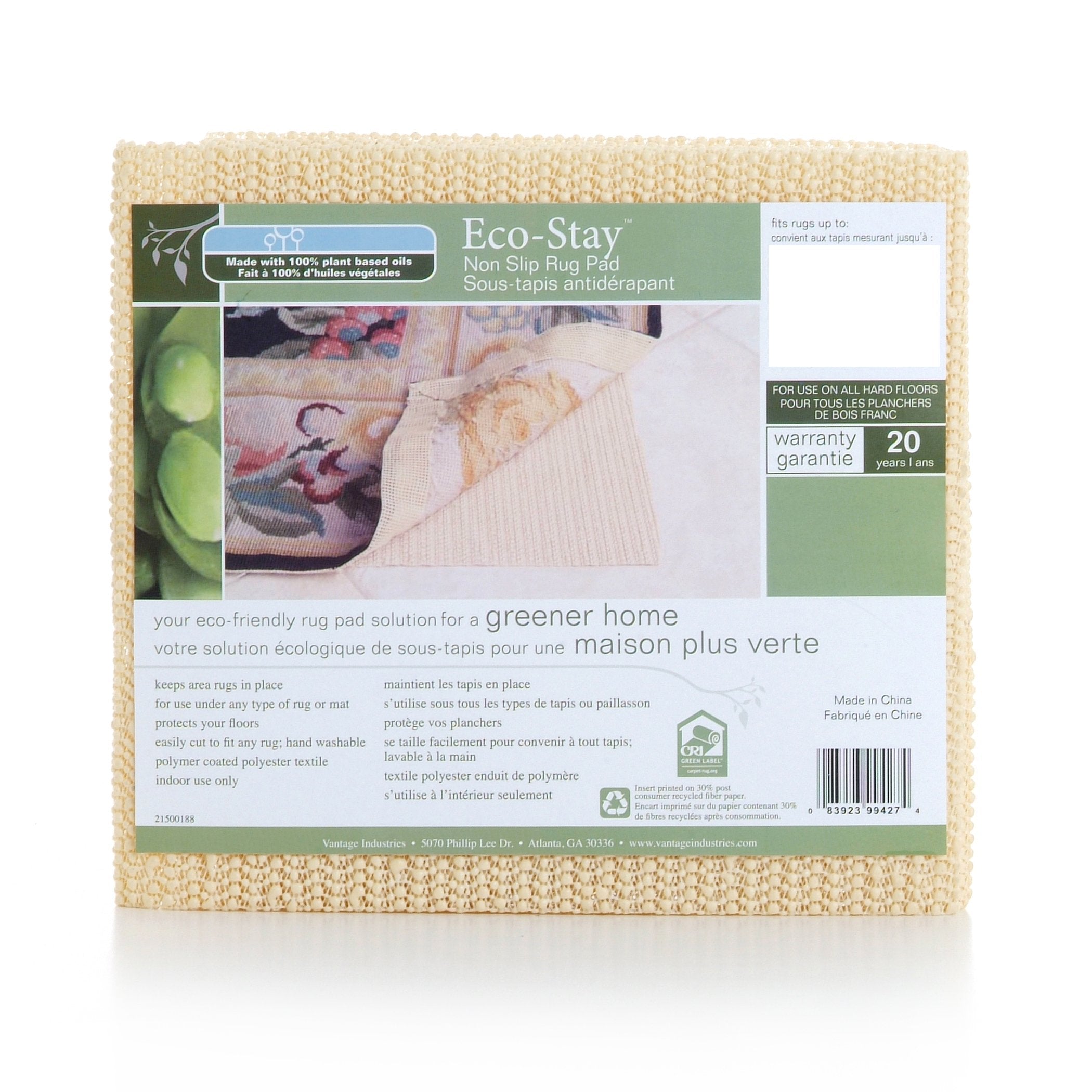 NONSLIP RUG PAD 6X9ECO (Pack of 1)