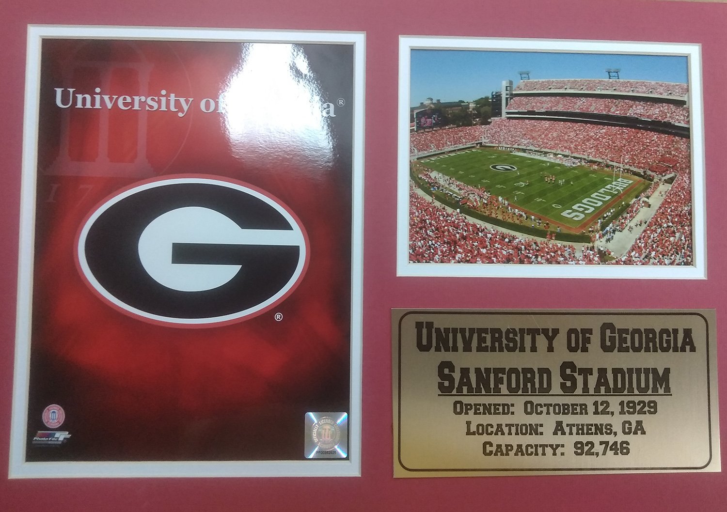 12x18 Double Frame - University of Georgia