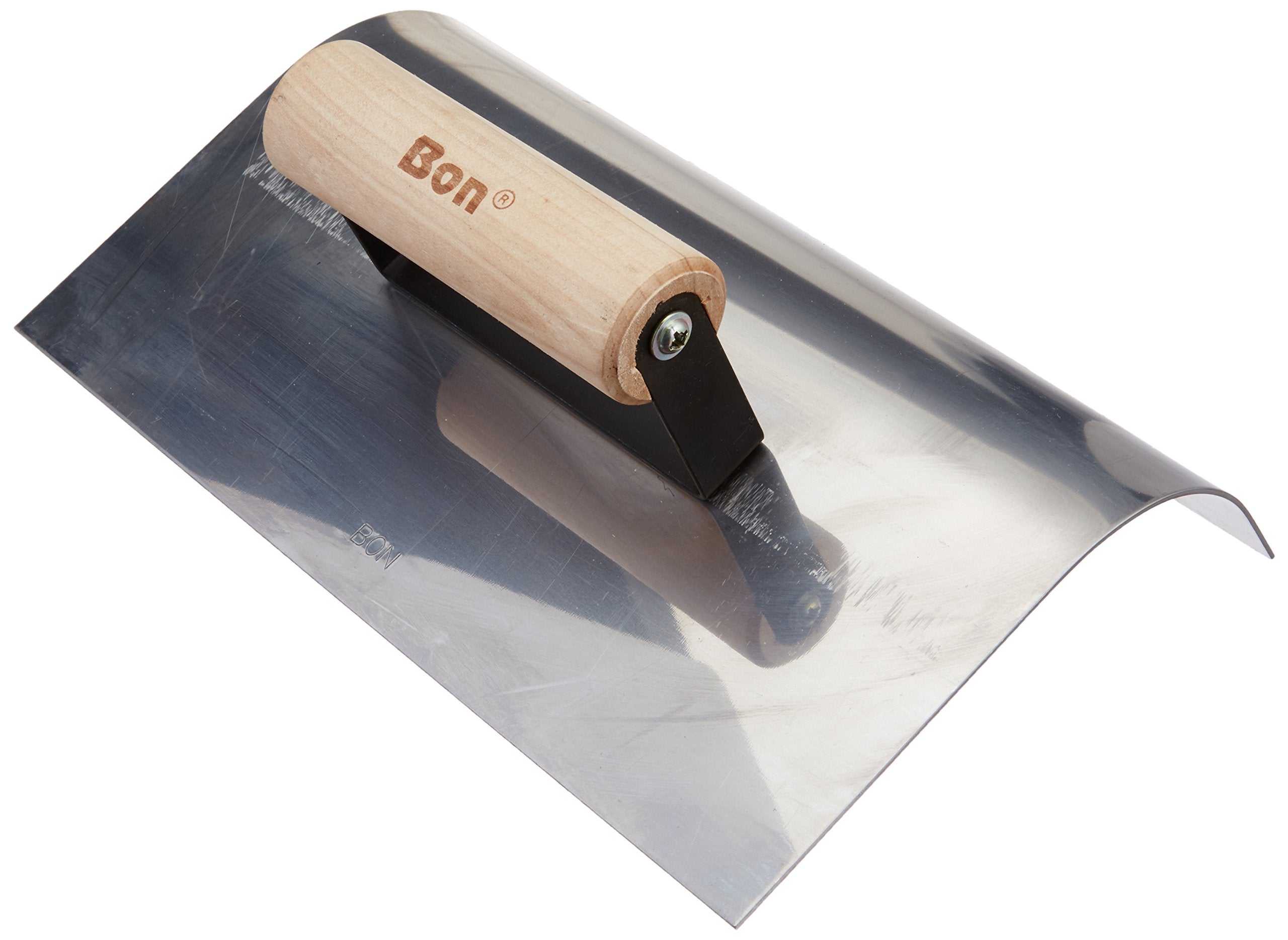 Bon 12-466 Highway Curb Runner -10-inch X 5 3/4-inch - 2 5/8-inch Lip 2-inch Radius Wood Handle