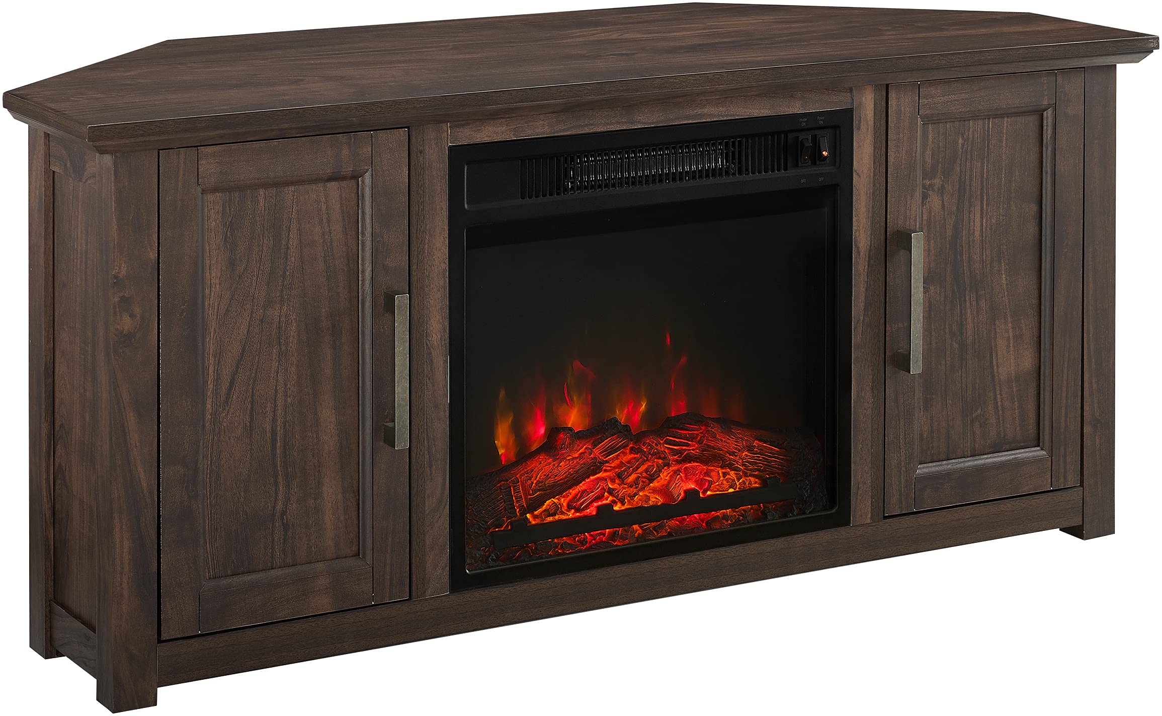 Camden 48 Corner Tv Stand W/Fireplace