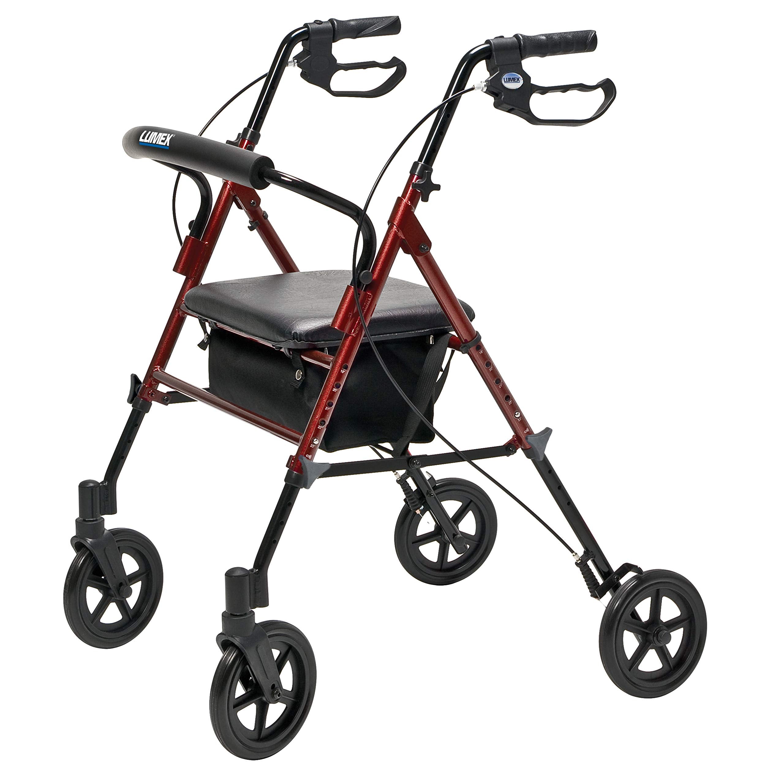 SET N GO WIDE ADJ ROLLATOR BUR LUMEX