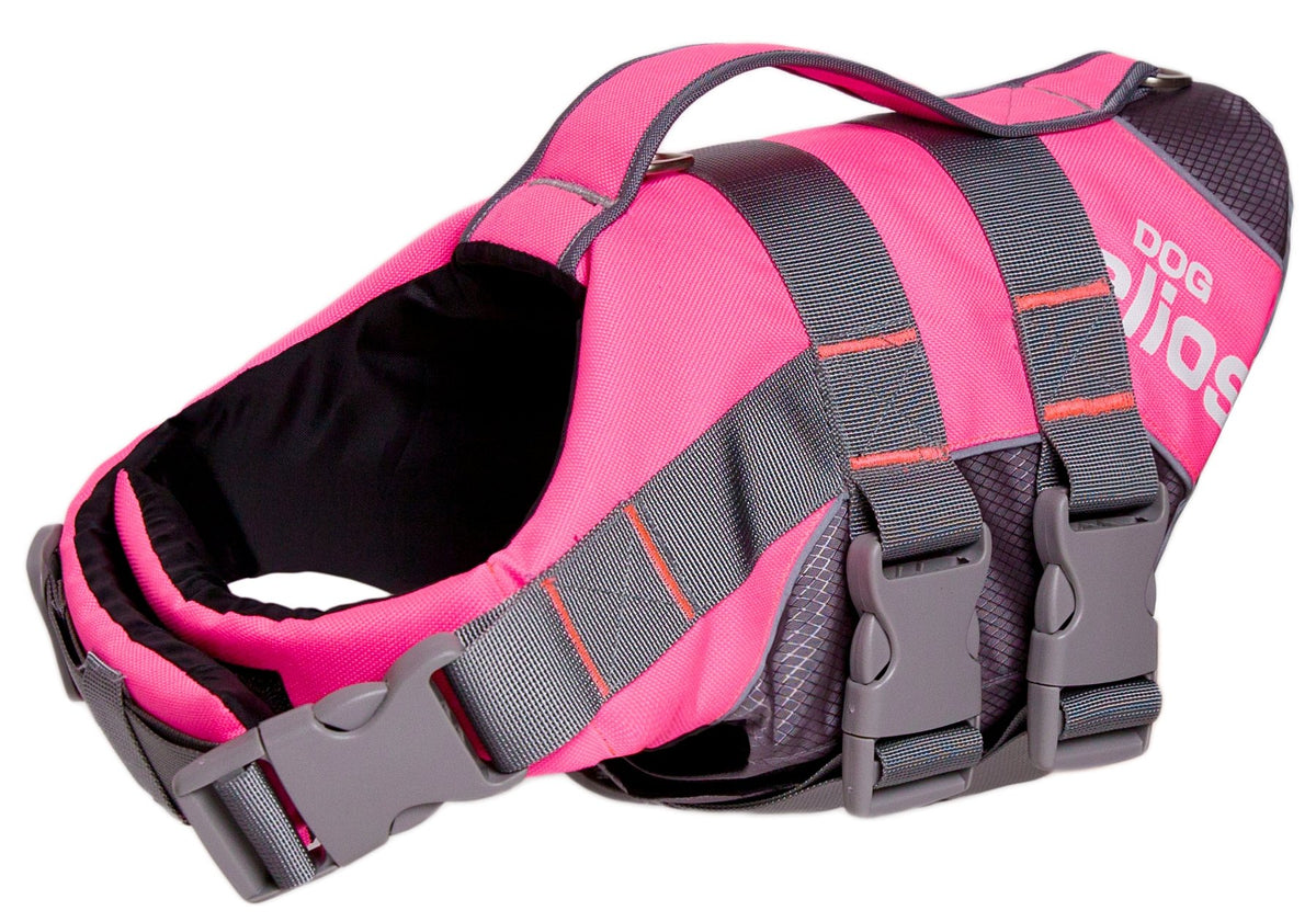 Doghelios 'Splash-Explore' Outdoor Performance 3M Reflective And Adjustable Buoyant Safety Floating Pet Dog Life Jacket Vest Har