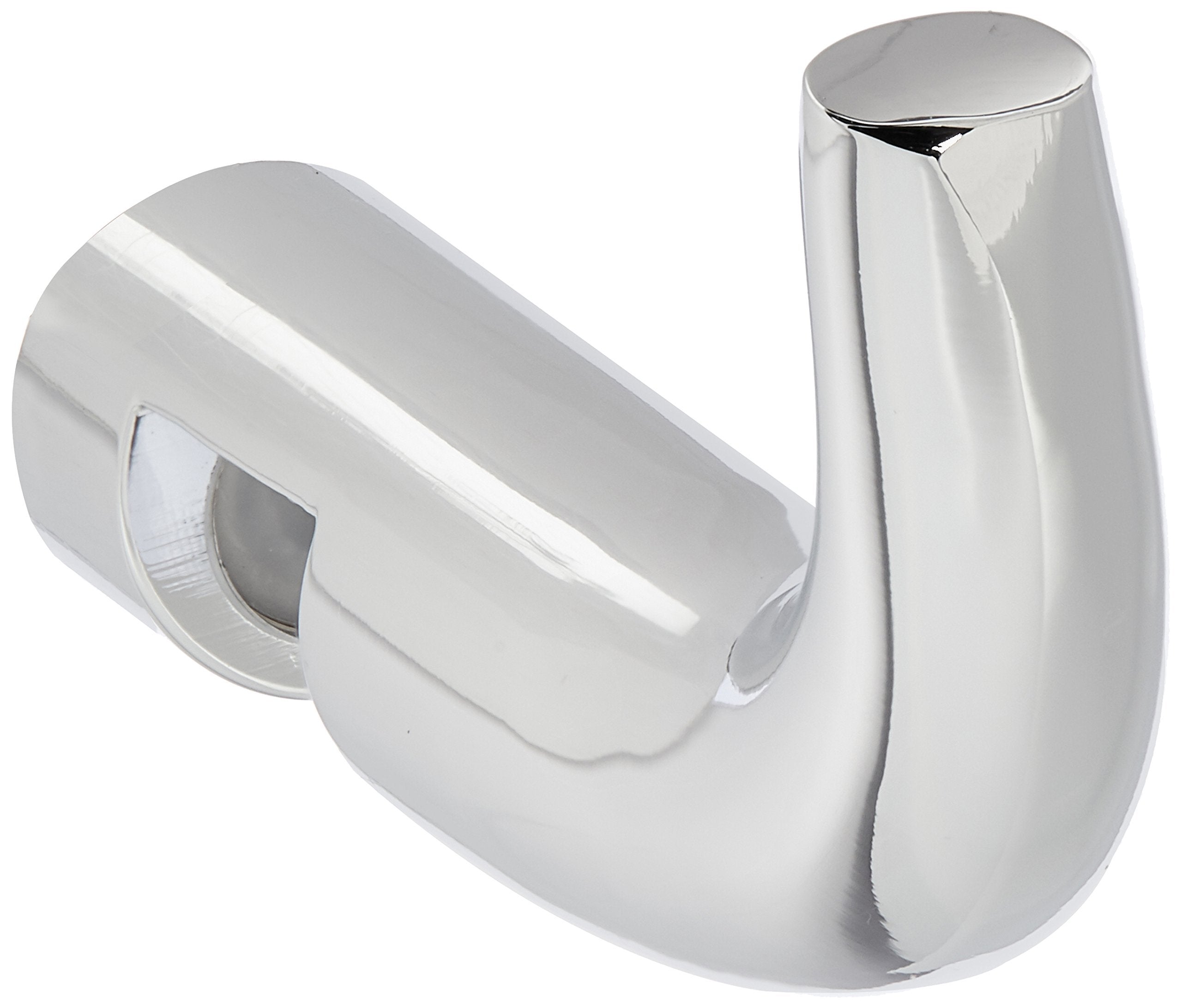 Slide on Adjustable Shower Door Robe/Towel Hook - Polish Chrome